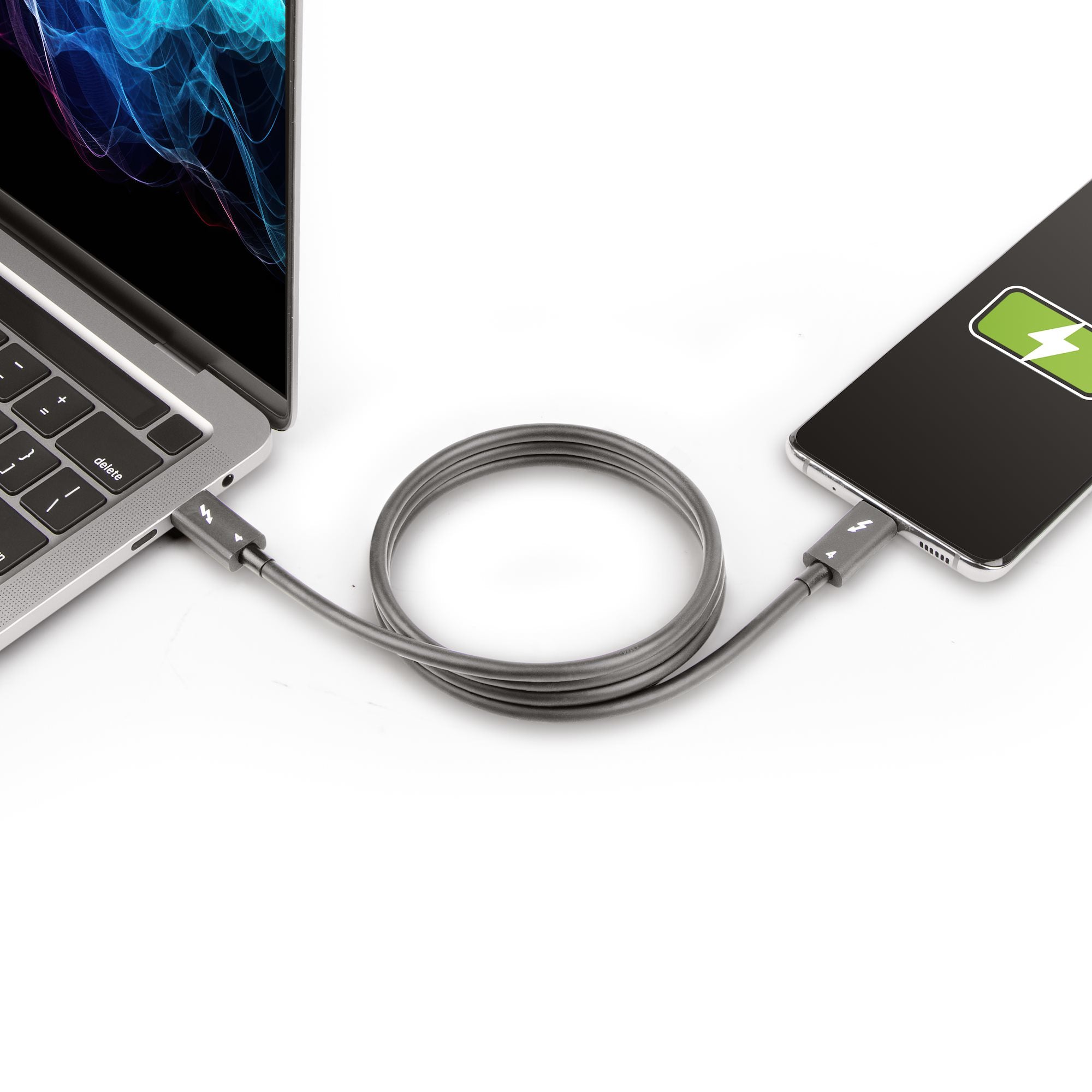  Gbps - 100 W PD - 4K/8K-videowww.electricalstuff.se ElectricalStuff.se   StarTech.com 1 m Thunderbolt 4-kabel - 40 Gbps - 10