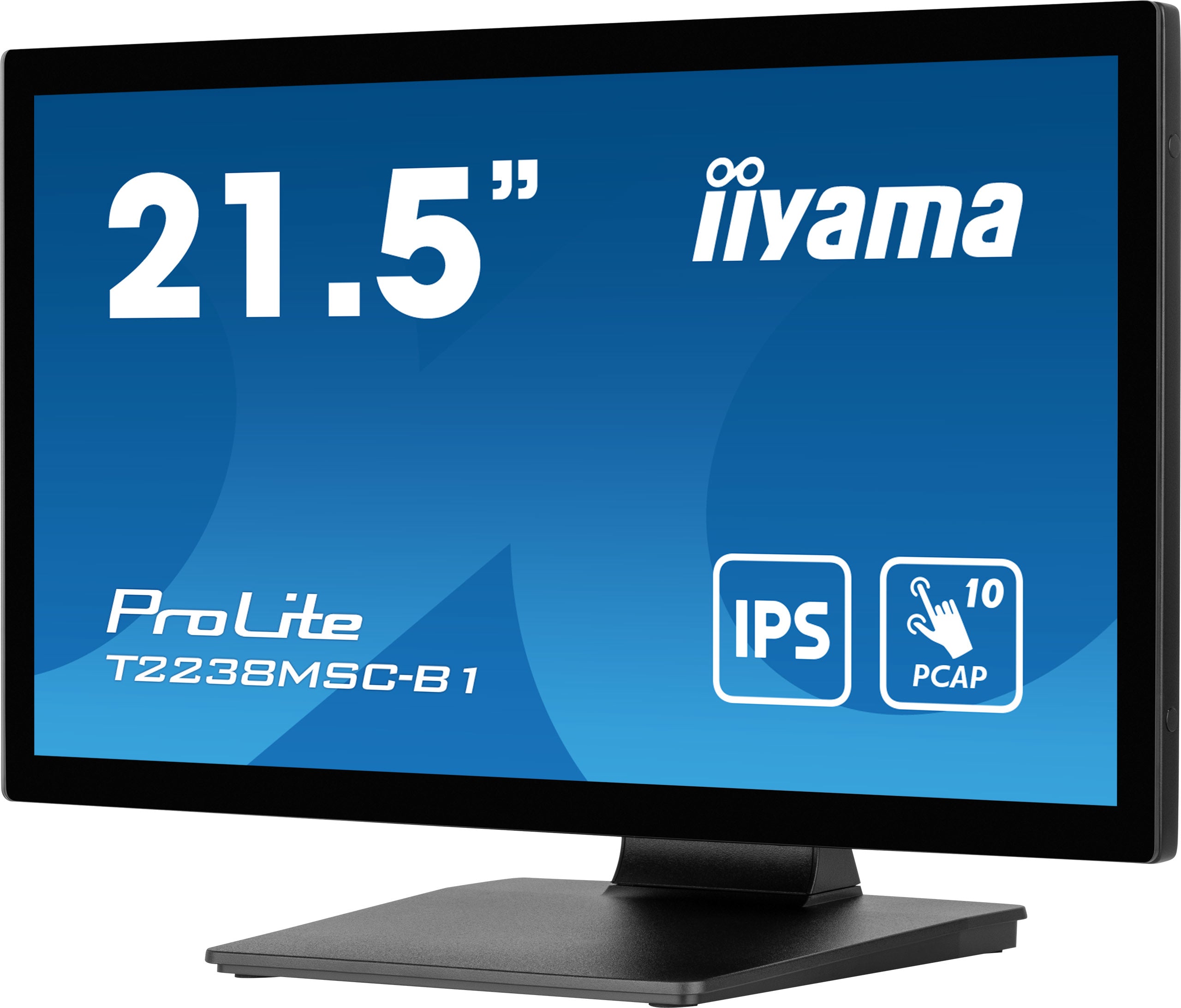  a ProLite T2238MSC-B1 platta pc-skärmar 54,6 cm (21.5") 1920 x 1080 pixlar Full HD LED Pekskärm Svart iiyama T2238MSC-B1 494