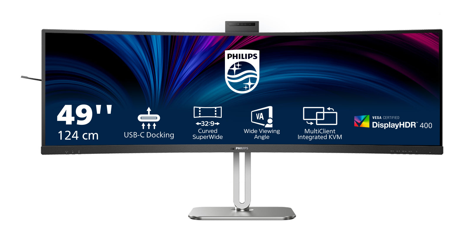  Dual QHD LCD Svart Philips 49B2U5900CH/00 8712581802578 Platta Pc-Skärmar 5000 series  49B2U5900CH/00 www.electricalstuff.se