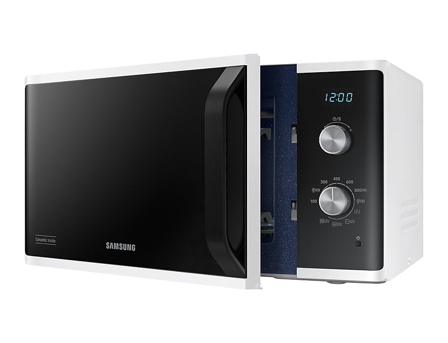   MG23K3614AW/EG mikrovågsugn Vit Kombinationsmikrovågsugn Bänkdiskmaskin 23 l 800 W Samsung MG23K3614AW/EG 8801643736088 Mik