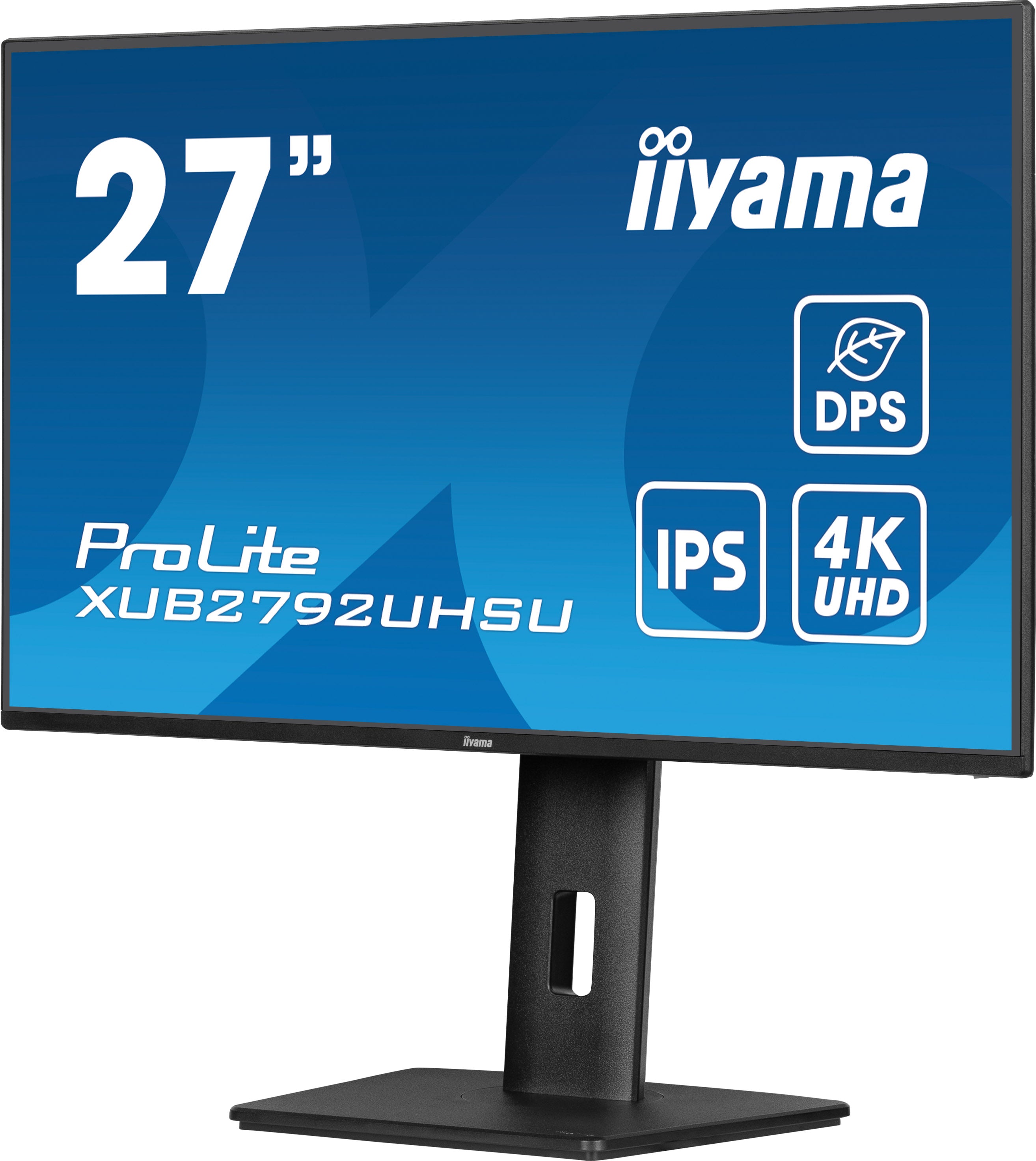  iyama ProLite XUB2792UHSU-B6 platta pc-skärmar 68,6 cm (27") 3840 x 2160 pixlar 4K Ultra HD LED Svart iiyama XUB2792UHSU-B6 