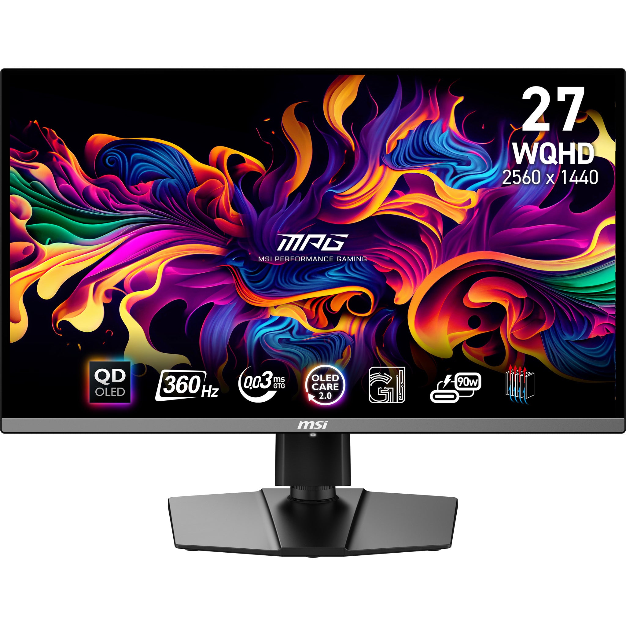  www.electricalstuff.se ElectricalStuff.se   MSI MPG 271QRX QD-OLED platta pc-skärmar 67,3 cm (26.5") 2560 x 1440 pixlar Wide