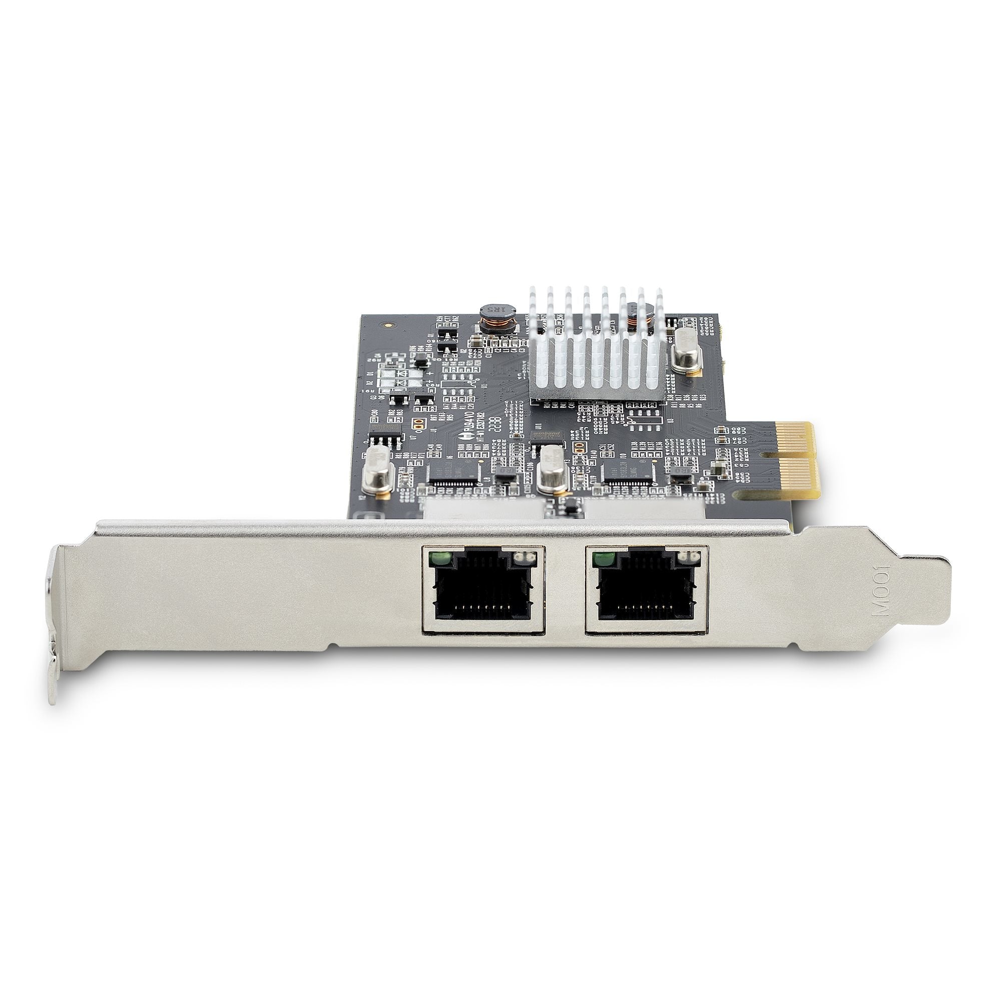  T PCIe, Intel I225-V, nätverkskort för datorer med dubbla portar, Multi-Gigabit NIC, PCI Express Server LAN-kort, Ethernet-g