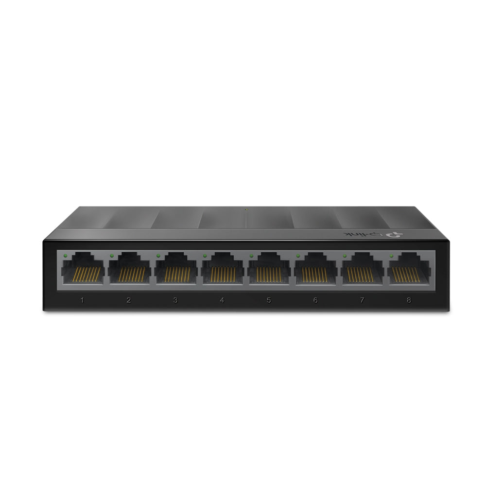  www.electricalstuff.se ElectricalStuff.se   TP-Link LS1008G nätverksswitchar Ohanterad Gigabit Ethernet (10/100/1000) Svart 