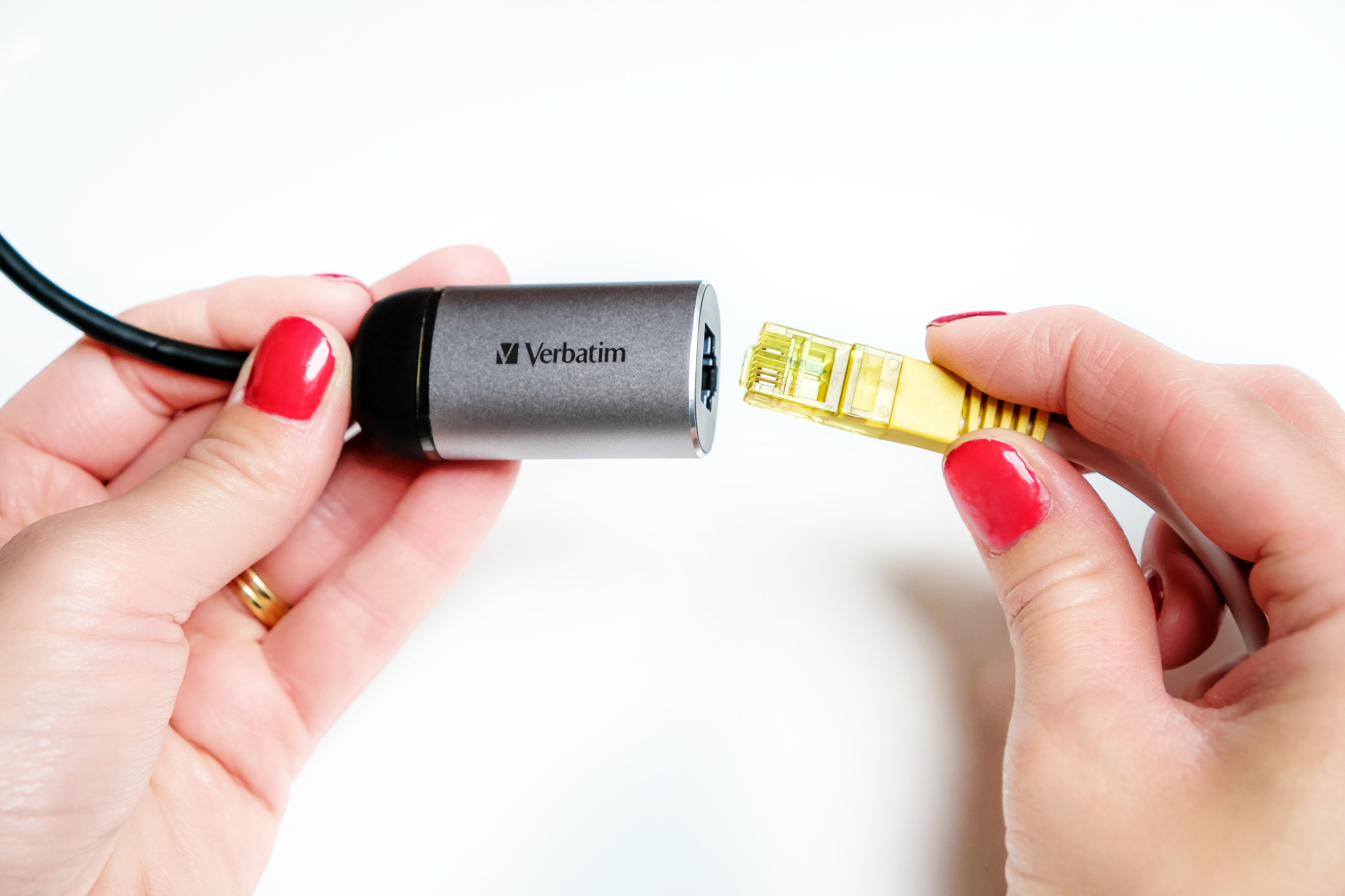  lstuff.se ElectricalStuff.se   Verbatim 49146 dockningsstationer för bärbara datorer USB 3.2 Gen 1 (3.1 Gen 1) Type-C Svart,