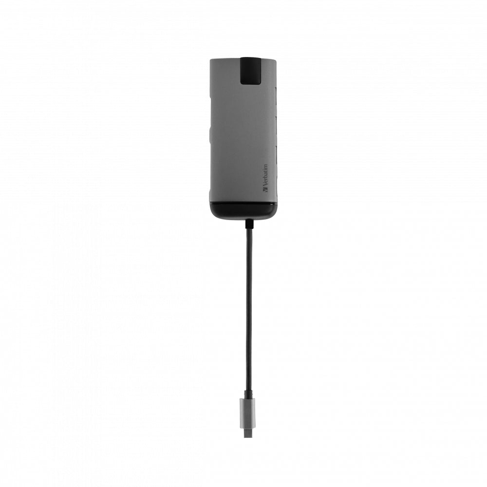  tricalStuff.se   Verbatim 49142 dockningsstationer för bärbara datorer USB 3.2 Gen 1 (3.1 Gen 1) Type-C Svart, Silver Verbat