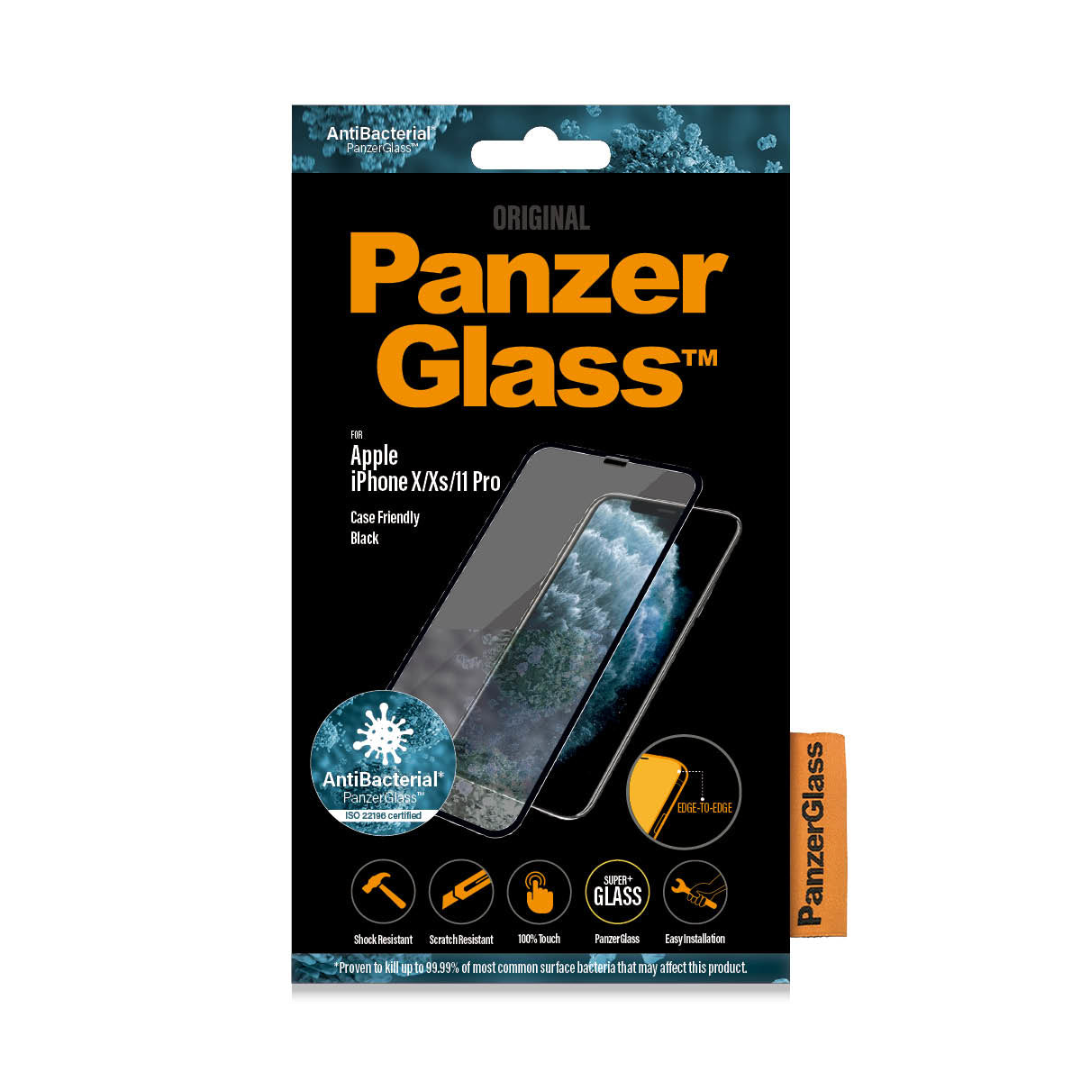  skydd Apple 1 styck PanzerGlass 2664 5711724026645 Skärm- och Baksidesskydd till Mobiltelefoner   2664 www.electricalstuff.s