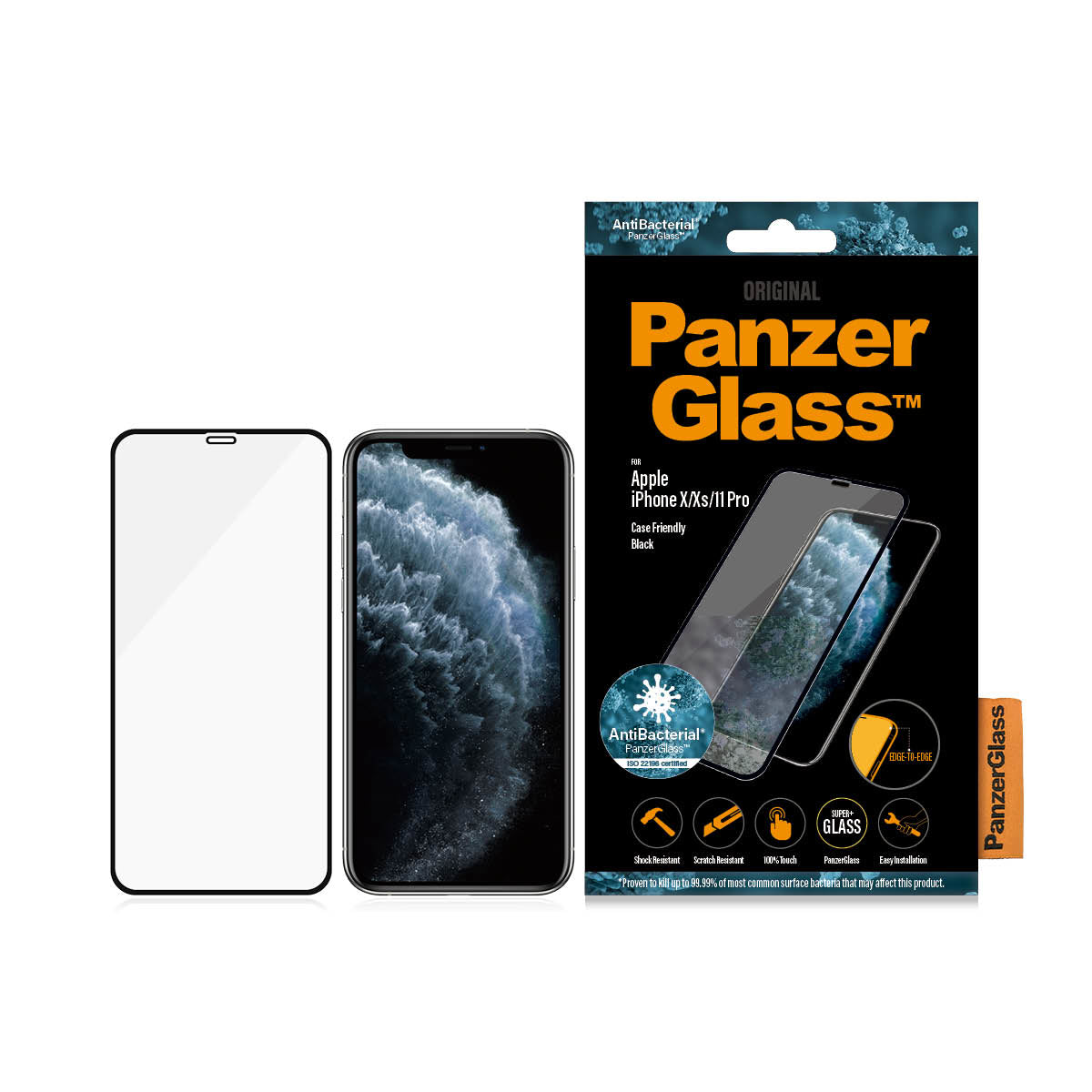  e ElectricalStuff.se   PanzerGlass 2664 skärm- och baksidesskydd till mobiltelefon Genomskinligt skärmskydd Apple 1 styck Pa