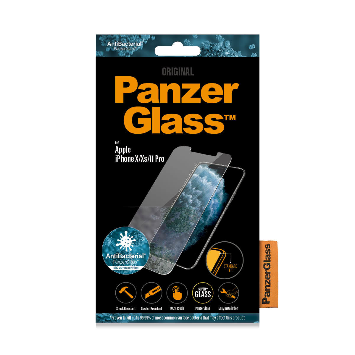  skydd Apple 1 styck PanzerGlass 2661 5711724026614 Skärm- och Baksidesskydd till Mobiltelefoner   2661 www.electricalstuff.s