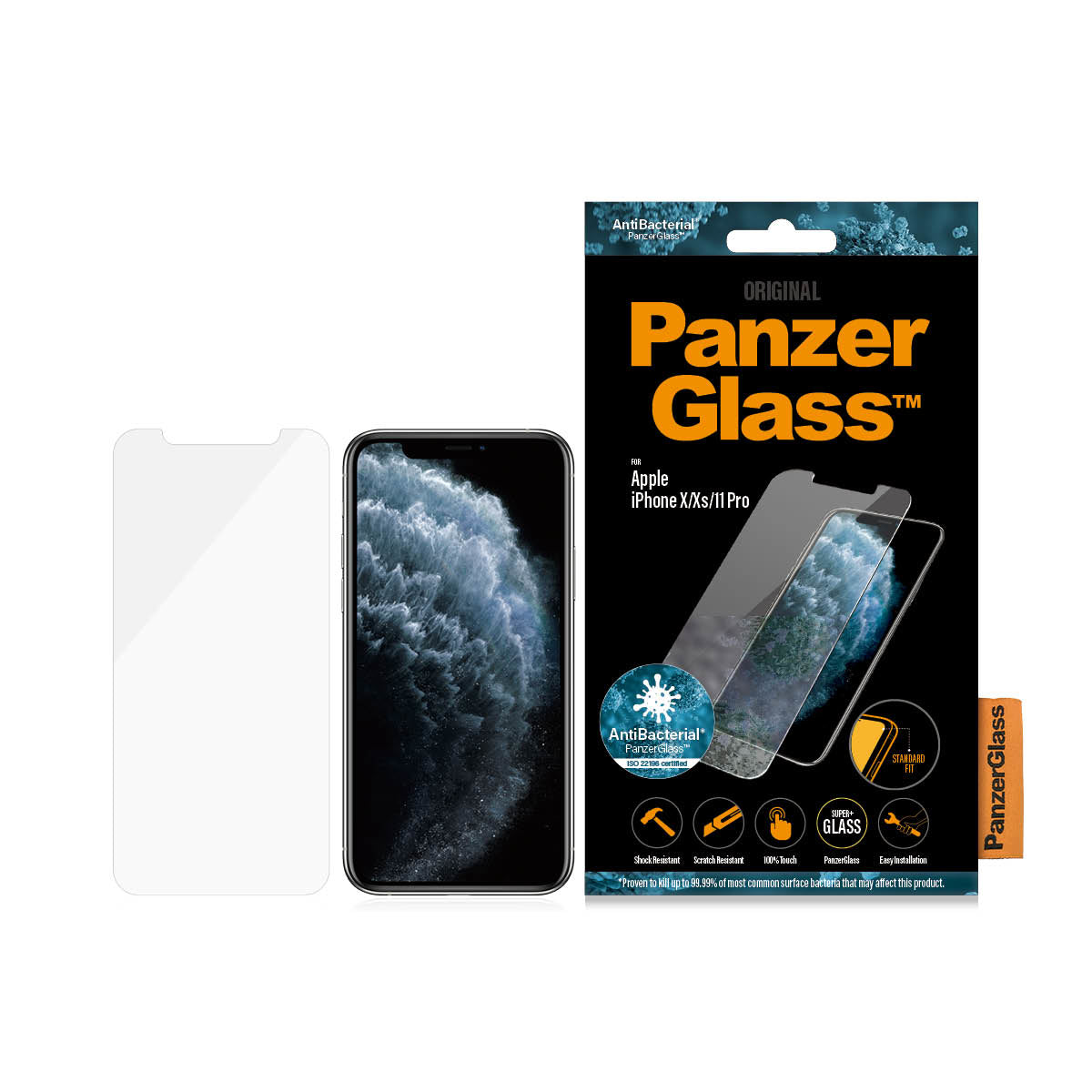  e ElectricalStuff.se   PanzerGlass 2661 skärm- och baksidesskydd till mobiltelefon Genomskinligt skärmskydd Apple 1 styck Pa