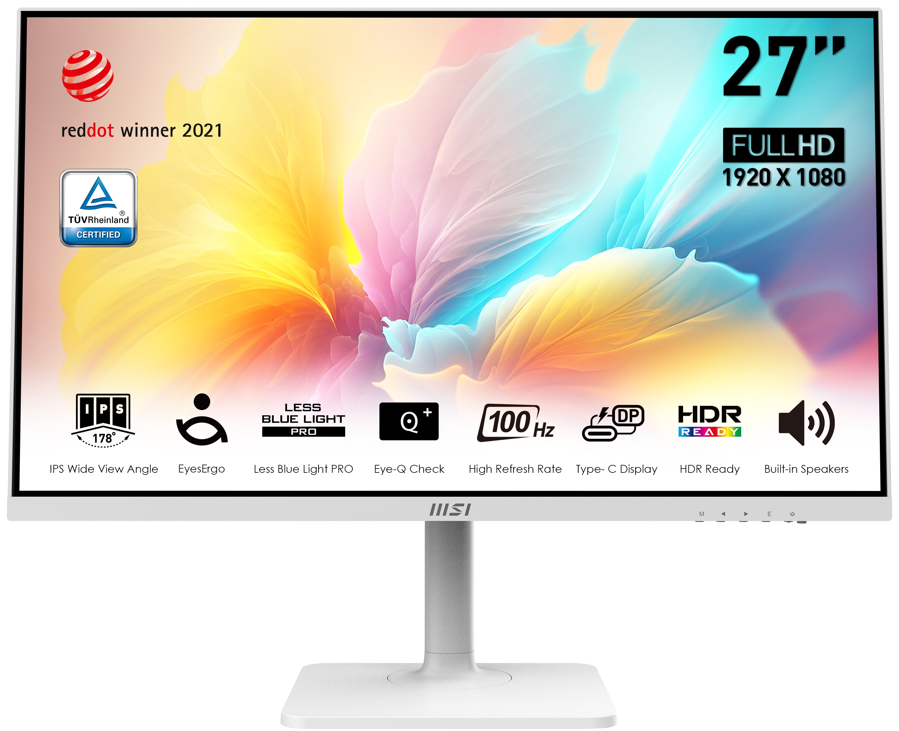  www.electricalstuff.se ElectricalStuff.se   MSI Modern MD2712PW platta pc-skärmar 68,6 cm (27") 1920 x 1080 pixlar Full HD L