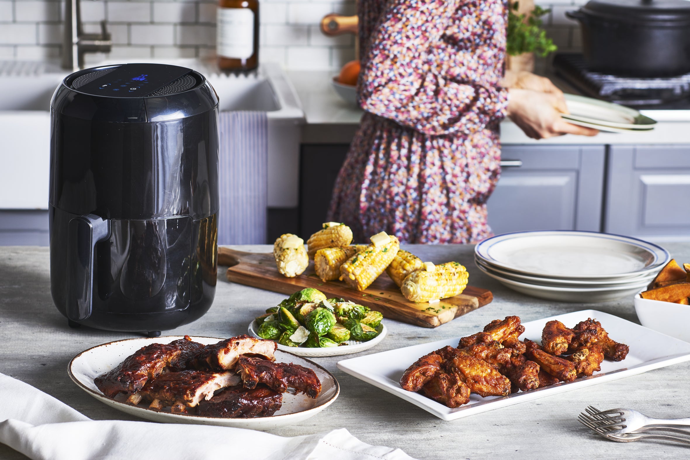  01815 3045380016064 Fritöser Easy Fry Compact EY3018 www.electricalstuff.se ElectricalStuff.se   Tefal Easy Fry EY3018 Singl