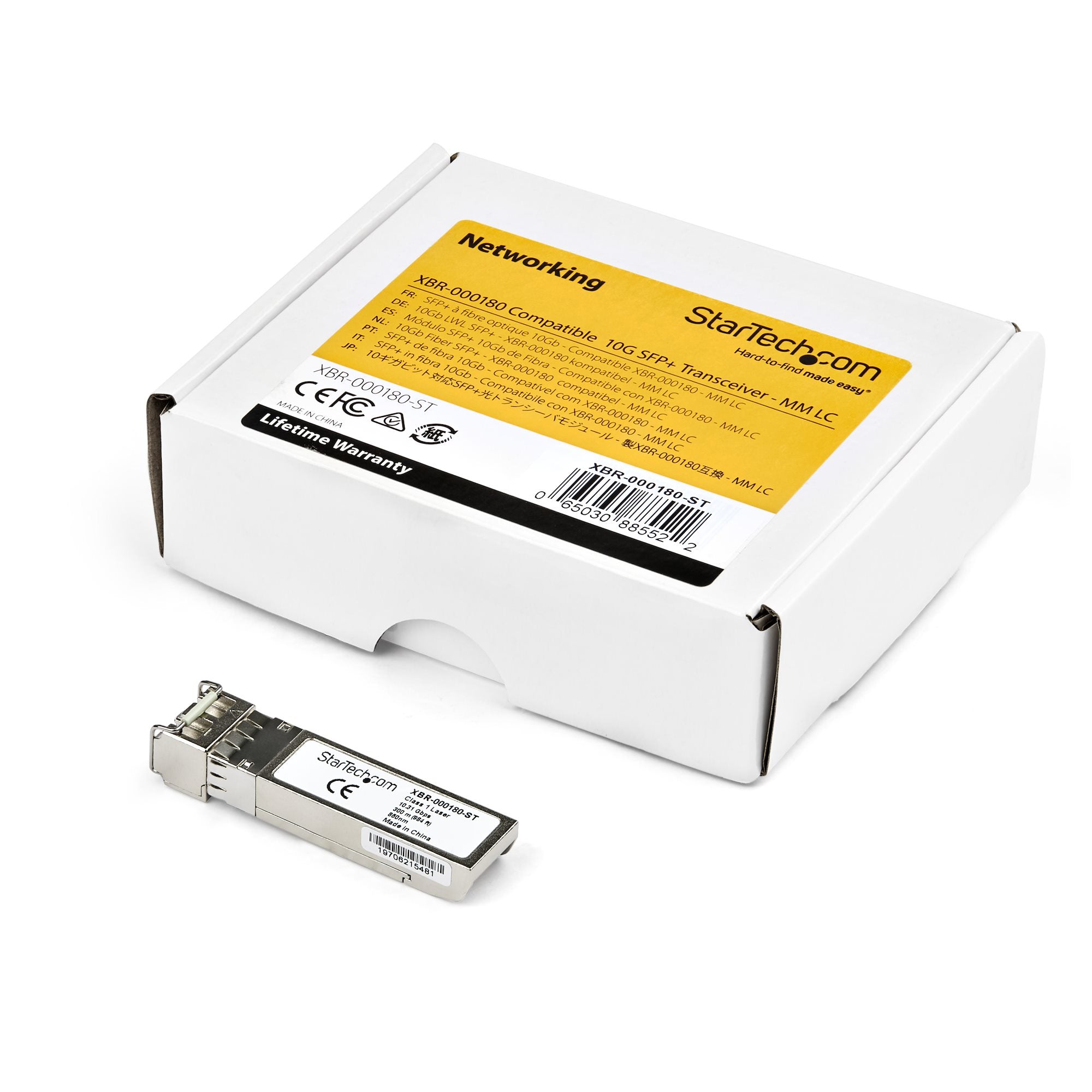  f.se   StarTech.com Arista Networks SFP-10G-SR-kompatibel SFP+ sändarmodul - 10GBASE-SR StarTech.com AR-SFP-10G-SR-ST 006503