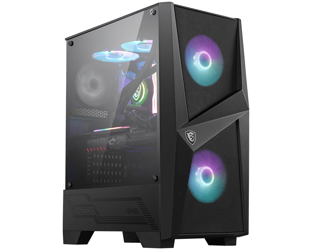  www.electricalstuff.se ElectricalStuff.se   MSI MAG FORGE 100R datorväskor Midi Tower Svart, Transparent MSI MAG FORGE 100R 