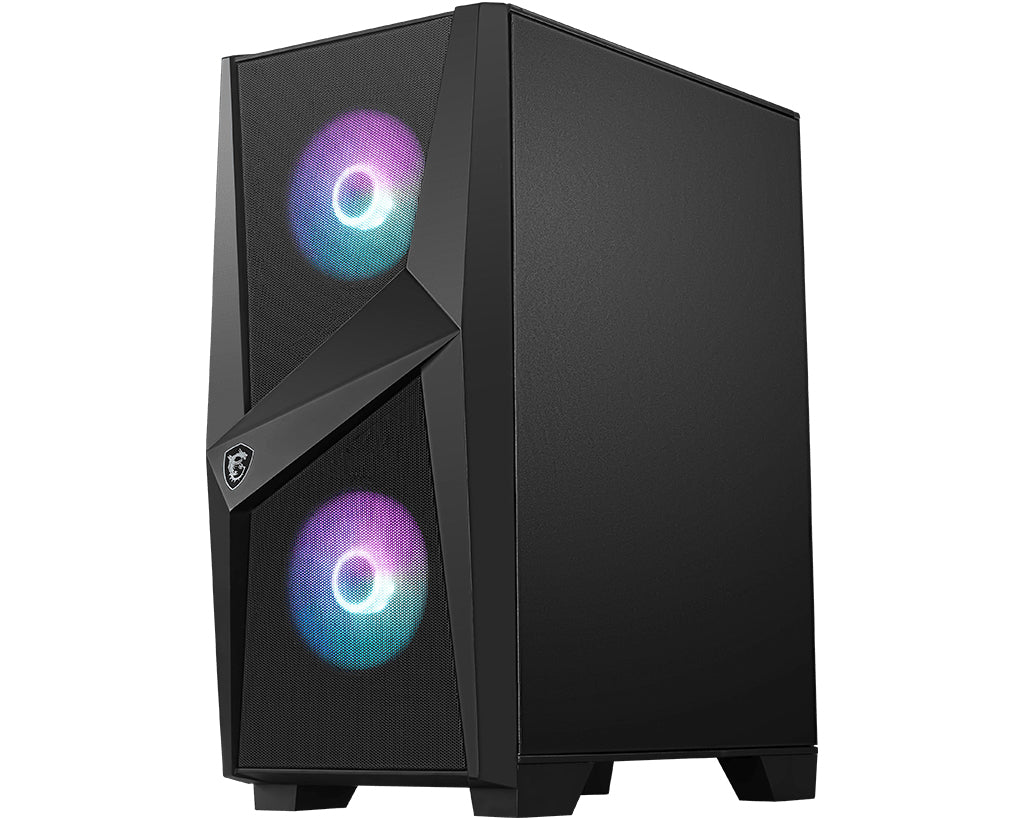  orväskor Midi Tower Svart, Transparent MSI MAG FORGE 100R 4719072676407|4719072876449 Datorväskor   MAG FORGE 100R www.elect