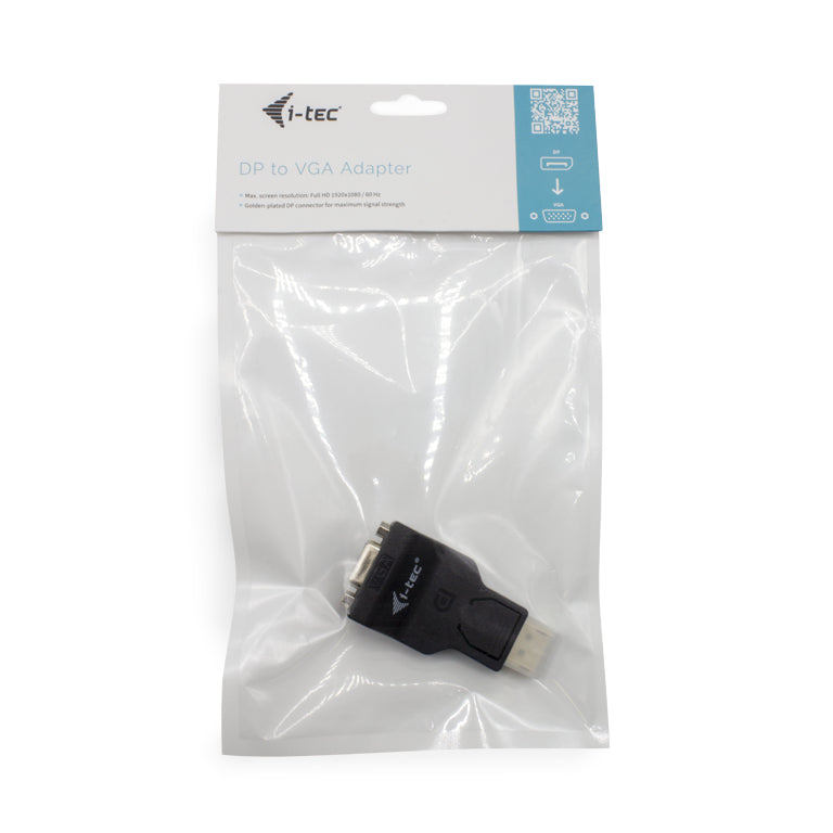  calstuff.se ElectricalStuff.se   i-tec DP2VGAADA kabelomvandlare (hane/hona) DisplayPort VGA Svart i-tec DP2VGAADA 859561170