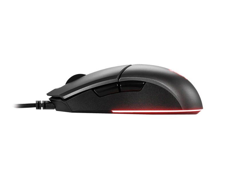  utch GM11 datormöss Spela vänster hand USB Type-A Optisk 5000 DPI MSI CLUTCH GM11 0824142186251|824142186251|4719072646912 D