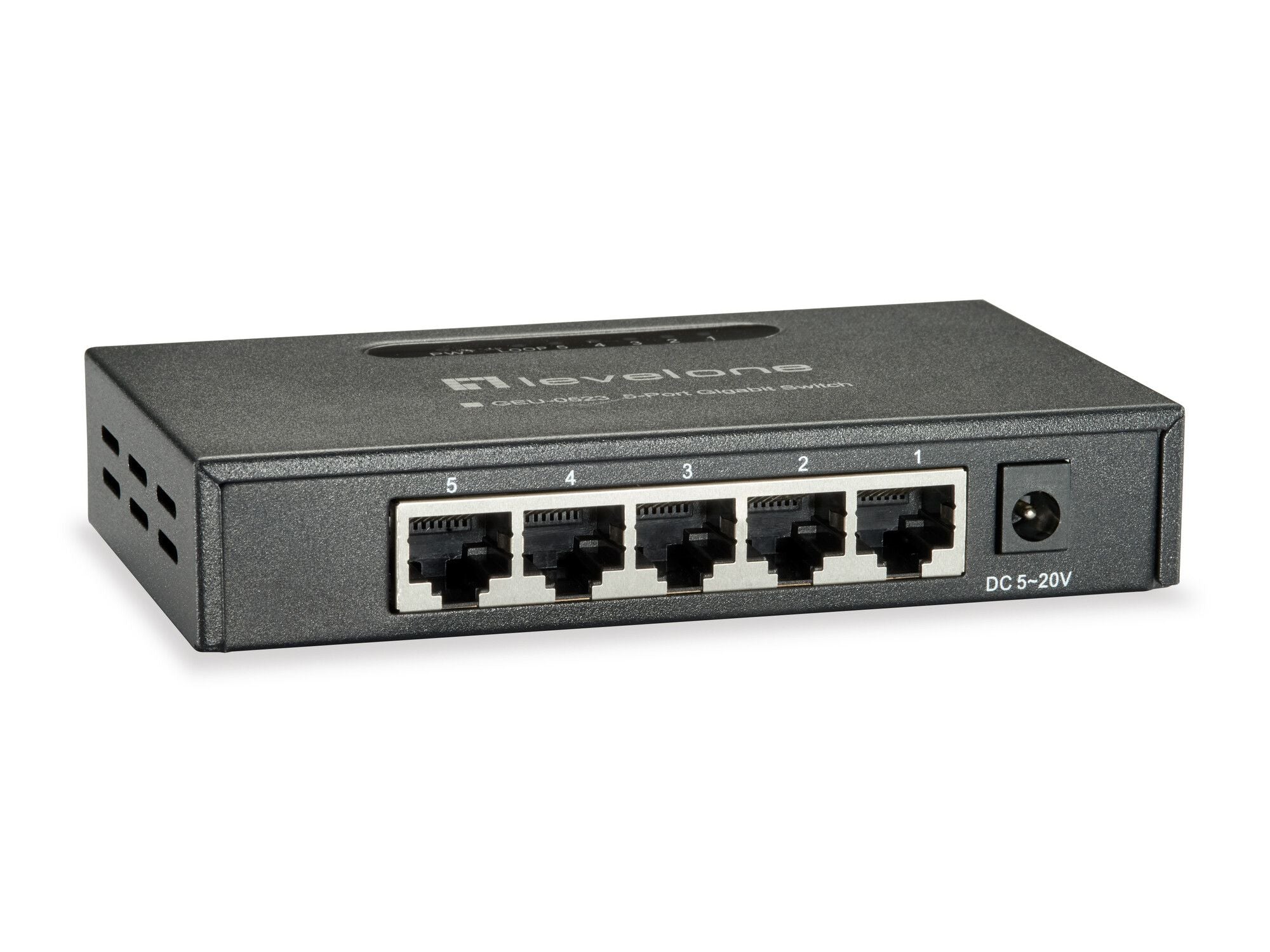  www.electricalstuff.se ElectricalStuff.se   LevelOne GEU-0523 nätverksswitchar Ohanterad Gigabit Ethernet (10/100/1000) Svar