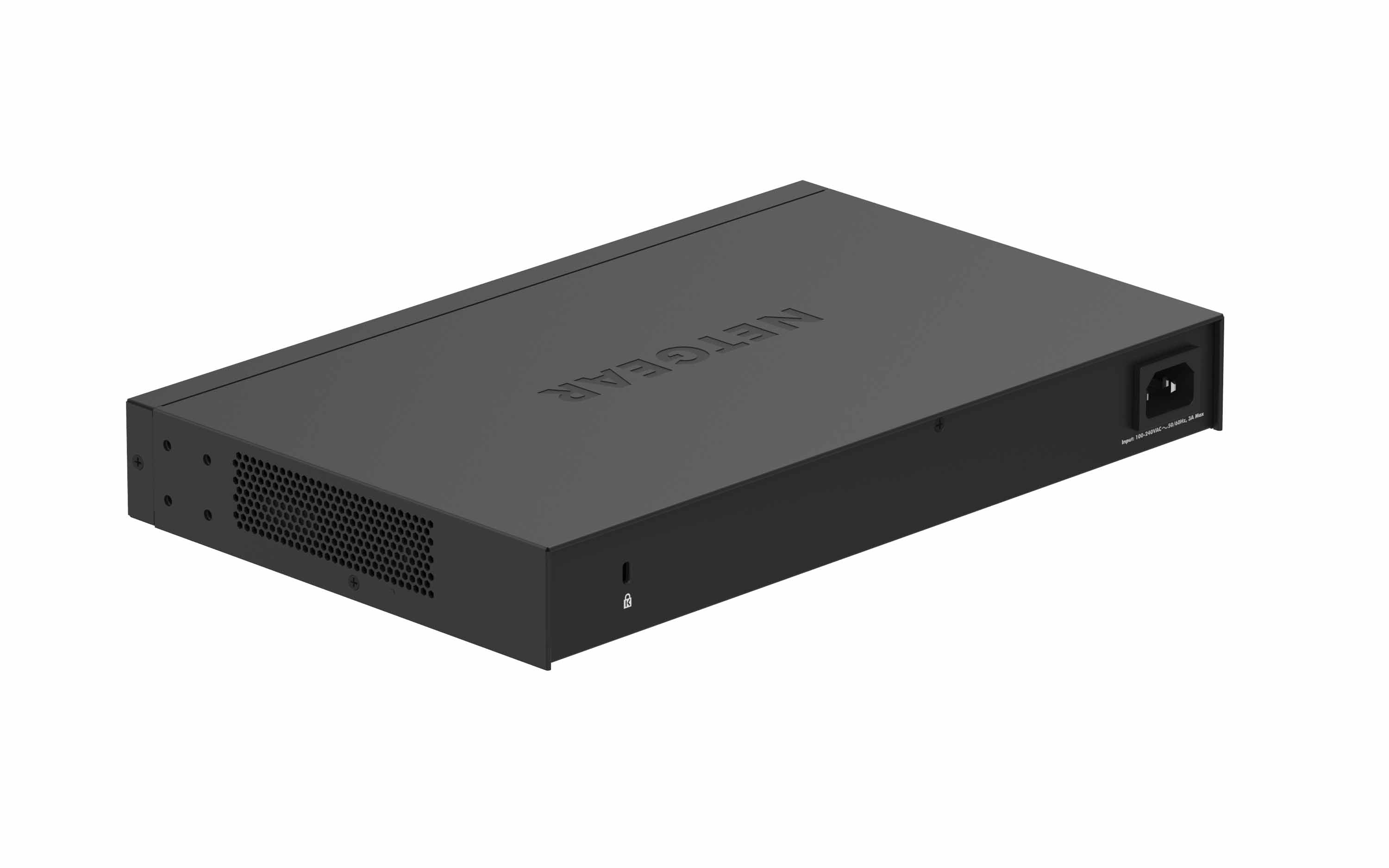  hernet (PoE) stöd 1U Svart NETGEAR GS324P-100EUS 0606449144802|606449144802 Nätverksswitchar   GS324P www.electricalstuff.se