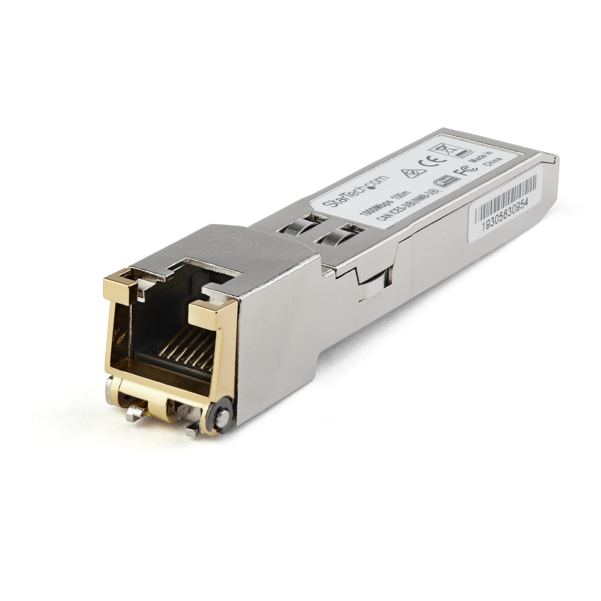  www.electricalstuff.se ElectricalStuff.se   StarTech.com Cisco GLC-TE-kompatibel SFP-sändtagarmodul - 1000BASE-T - utökad te