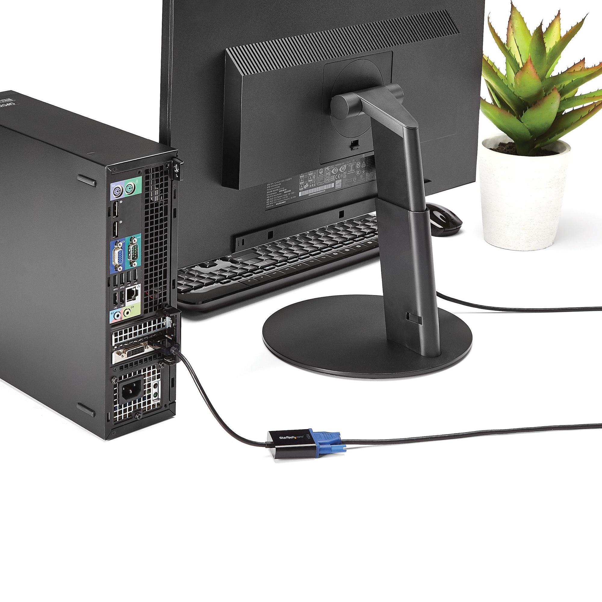  .se ElectricalStuff.se   StarTech.com DisplayPort till VGA-adapter - 1920x1200 - 5-pack StarTech.com DP2VGA3X5 0065030887793
