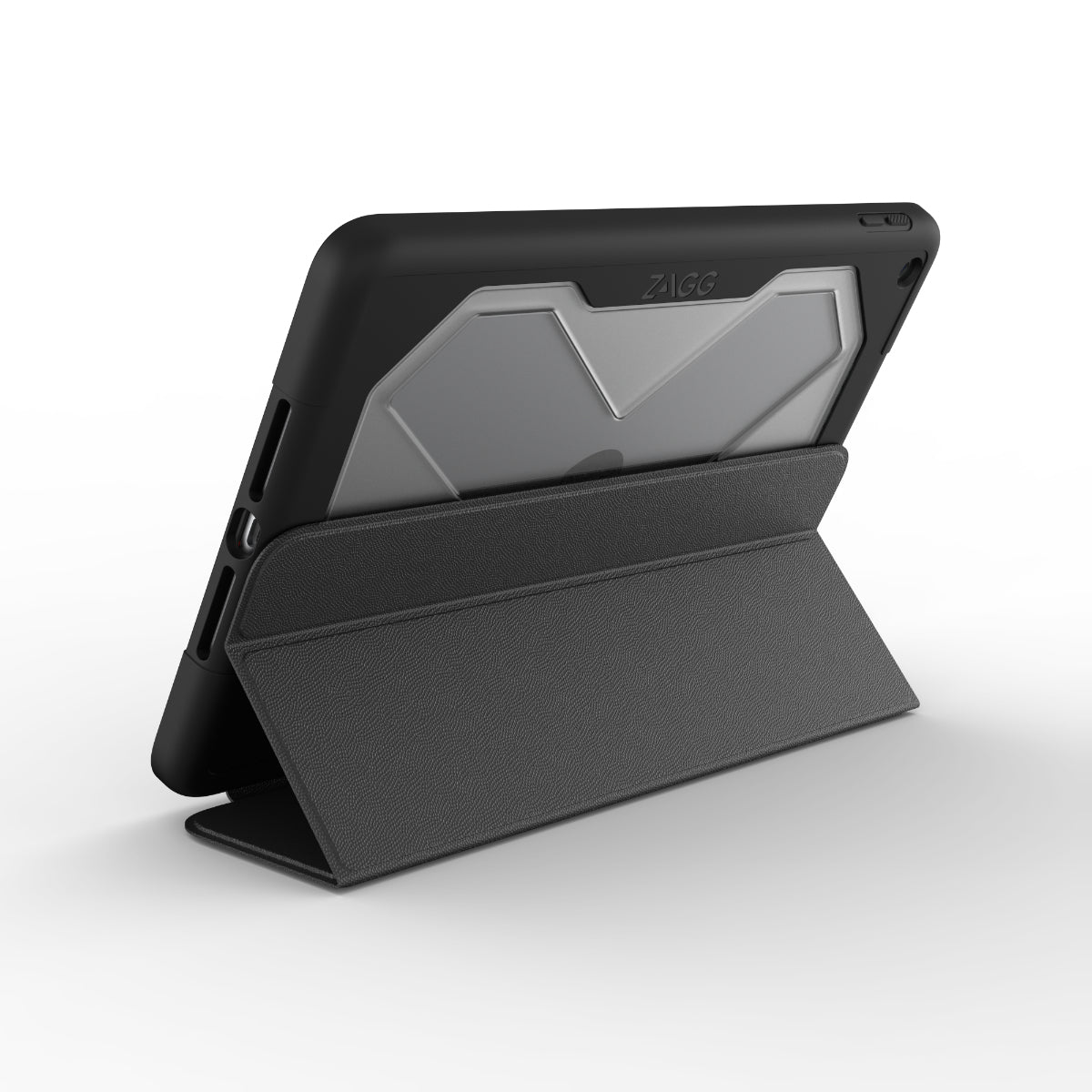  ) Folio Svart ZAGG 102004701 0840056113213|840056113213 Ipad-Fodral   Rugged Messenger www.electricalstuff.se ElectricalStuf