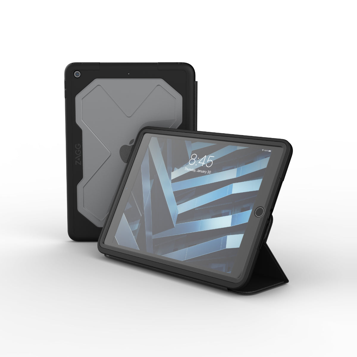  f.se   ZAGG Rugged Messenger 25,9 cm (10.2") Folio Svart ZAGG 102004701 0840056113213|840056113213 Ipad-Fodral   Rugged Mess