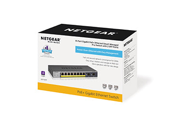  PoE) stöd Grå NETGEAR GS110TP-300EUS 0606449137644|606449137644 Nätverksswitchar   GS110TP www.electricalstuff.se Electrical