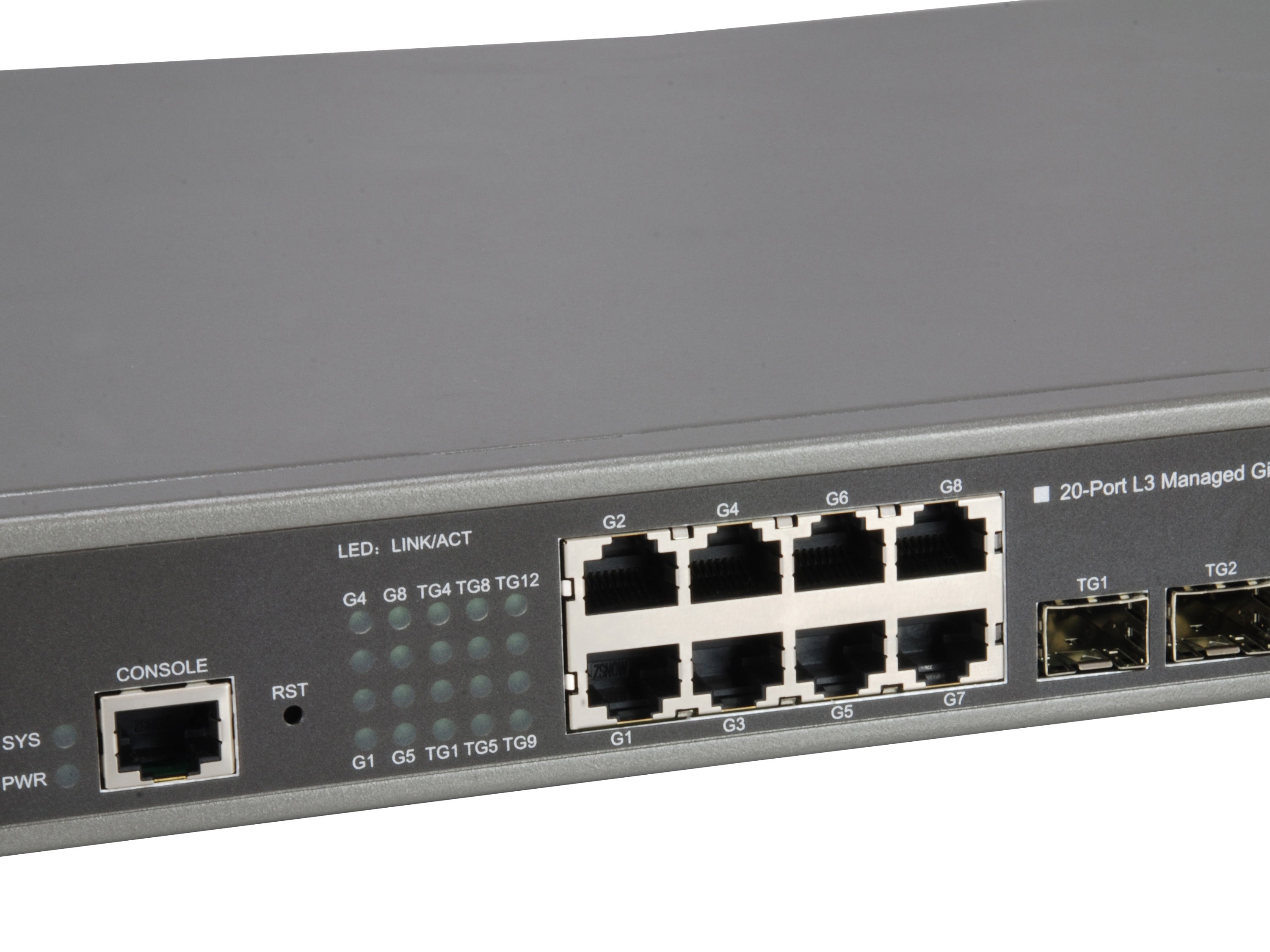   nätverksswitchar hanterad L3 Gigabit Ethernet (10/100/1000) Grå LevelOne GTL-2091 4015867208366 Nätverksswitchar   GTL-2091