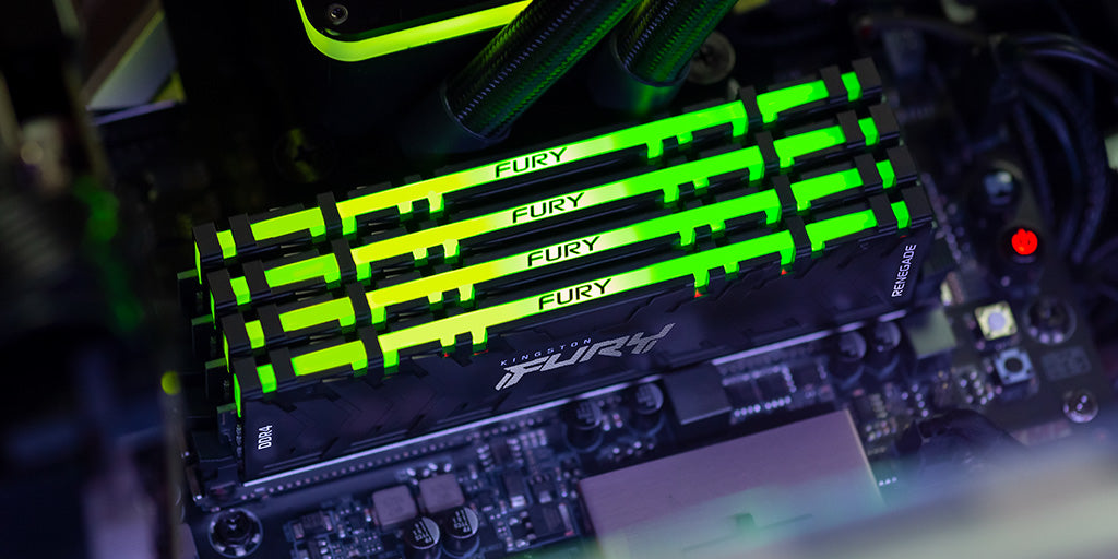  2 x 16 GB DDR4 1800 MHz Kingston Technology KF436C16RB12AK2/32 0740617338225|740617338225 RAM-Minnen FURY  Renegade RGB www.