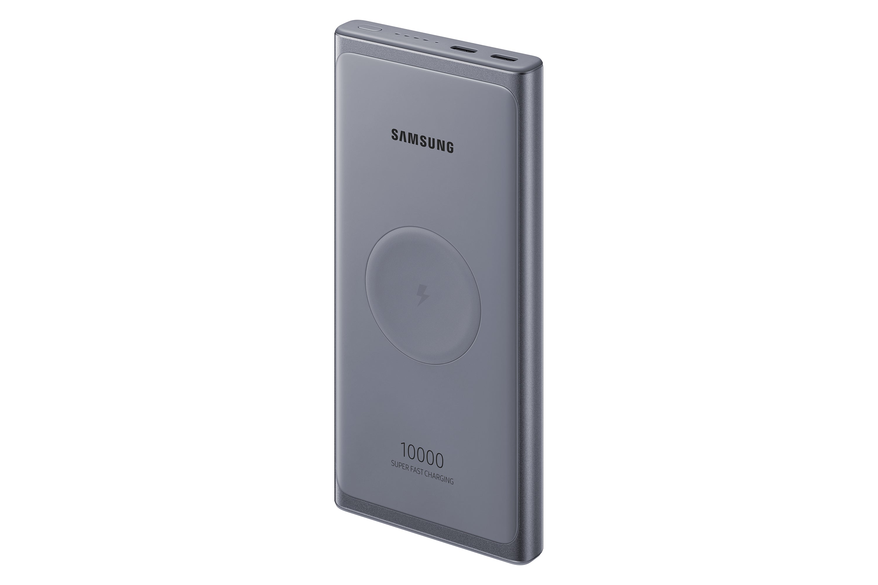  98066 Basstationer   EB-U3300 www.electricalstuff.se ElectricalStuff.se   Samsung EB-U3300 10000 mAh Trådlös laddning Grå Sa