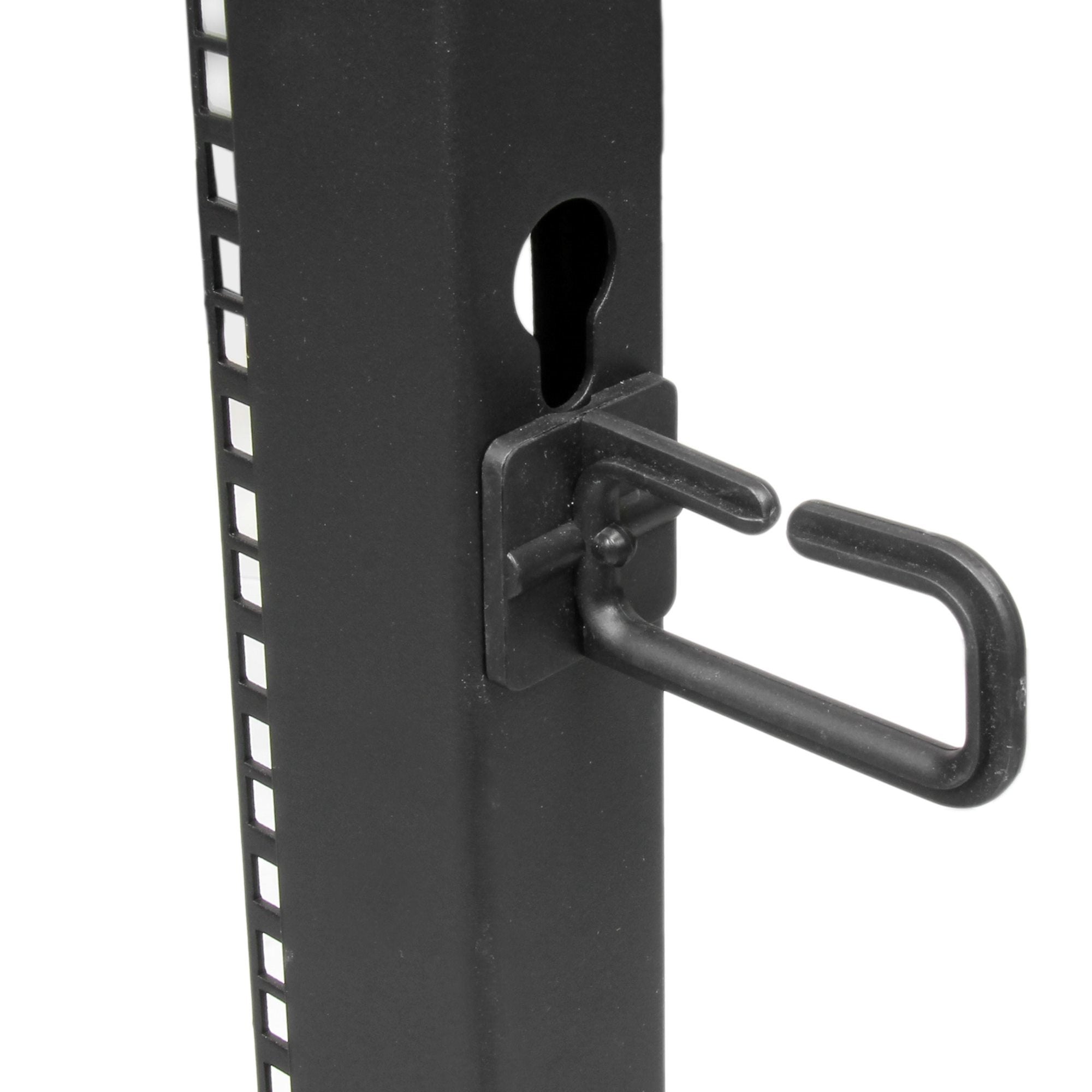  tter eller golvmontering StarTech.com 4POSTRACK8U 0065030887168|065030887168 Rack   Mobilt 8U-serverrack med 4 stolpar och ö
