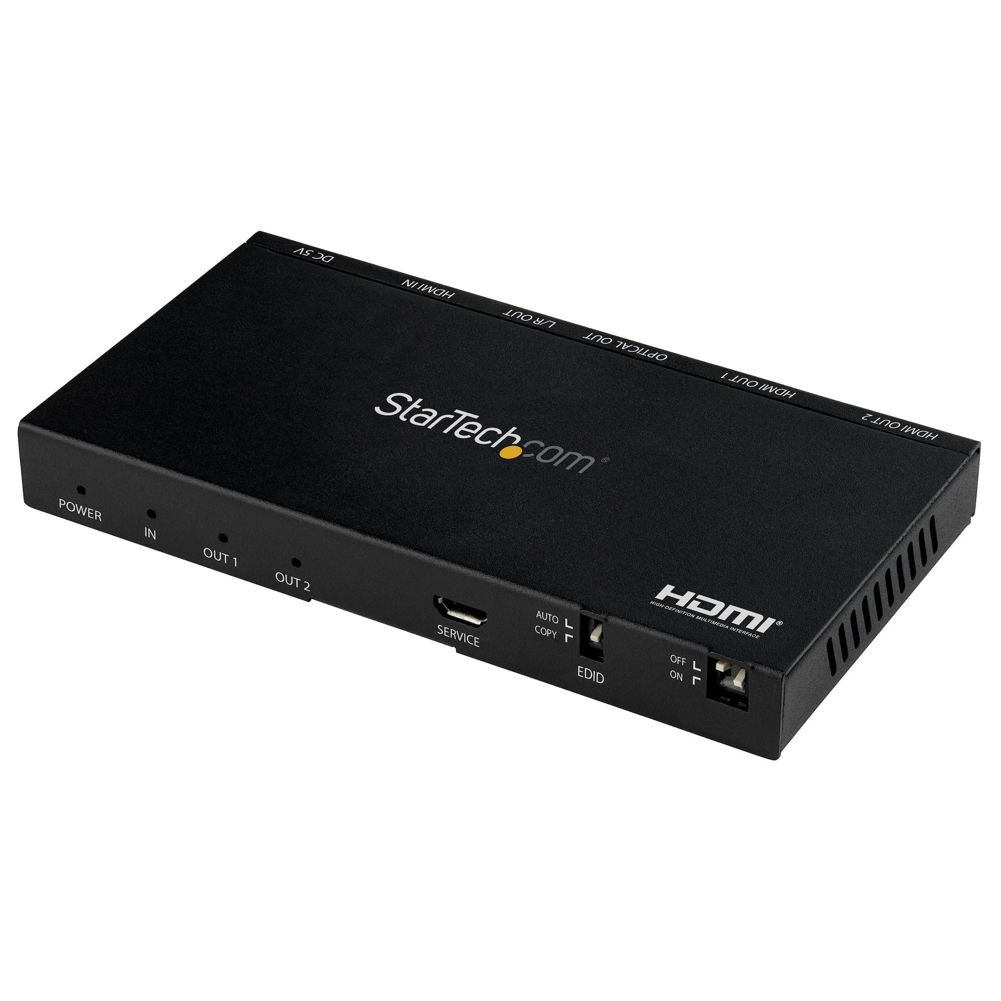  www.electricalstuff.se ElectricalStuff.se   StarTech.com 2-ports HDMI-splitter - 4K 60Hz med inbyggd skalning StarTech.com S