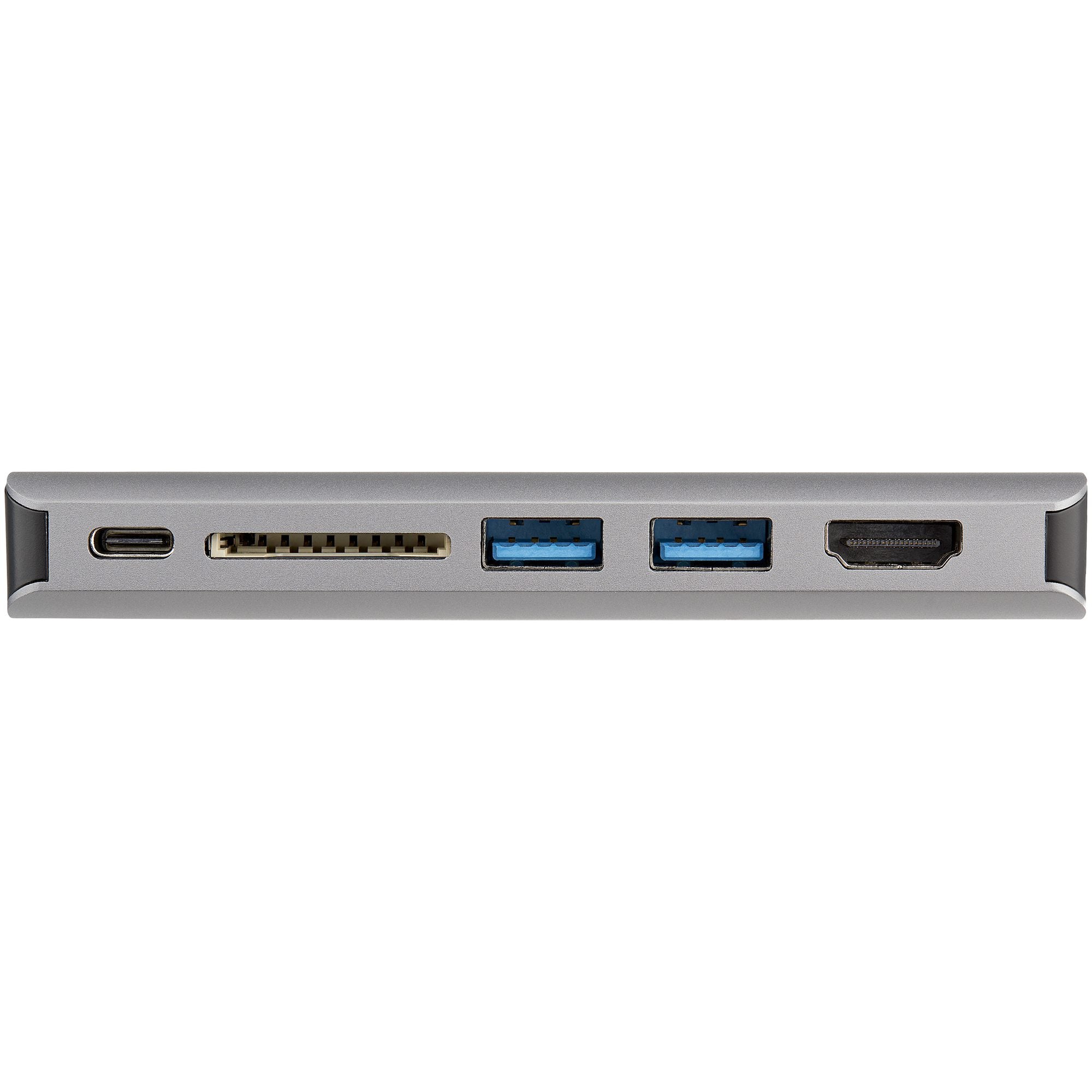  -resedocka med 4K HDMI eller 1080p VGA - 3x USB 3.0-hubb, SD, GbE, Audio, 100 W PD Pass-through - Bärbar dockningsstation fö
