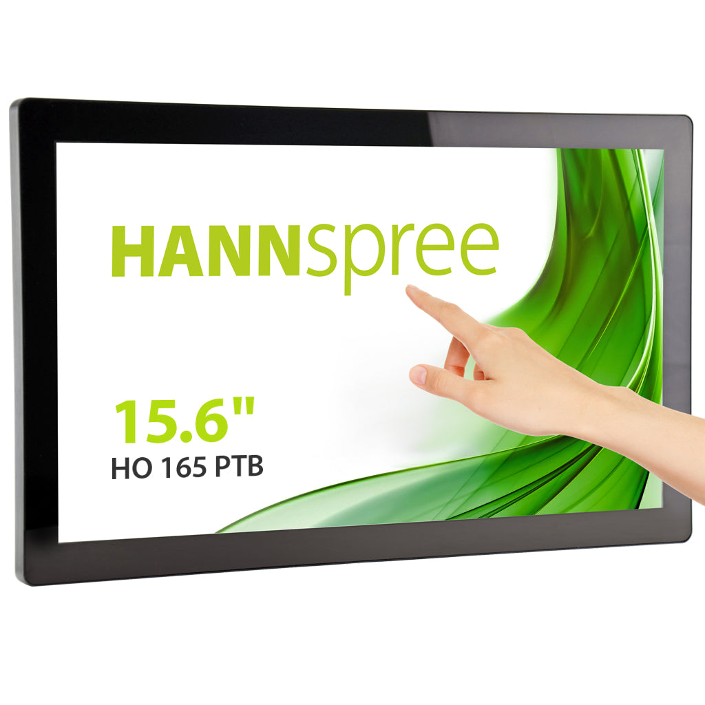  se   Hannspree Open Frame HO165PTB skyltställ 39,6 cm (15.6") LED 250 cd/m² Full HD Svart Pekskärm 24/7 Hannspree HO165PTB 4