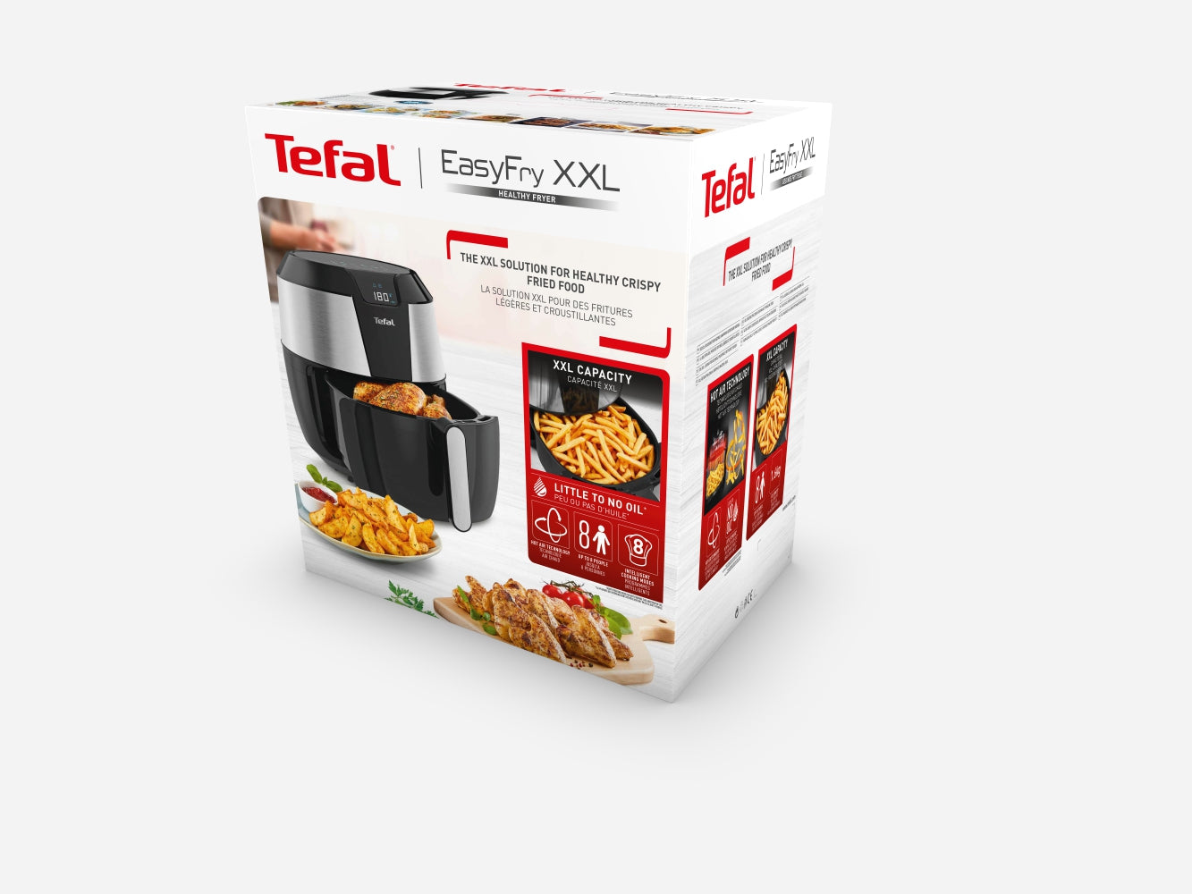 tfritt stål Tefal EY701D15 3045380017412|4210101519844 Fritöser Easy Fry  EY701D www.electricalstuff.se ElectricalStuff.se  