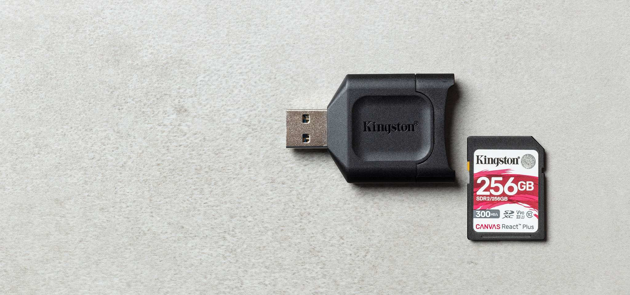  Plus kortläsare USB 3.2 Gen 1 (3.1 Gen 1) Type-A Svart Kingston Technology MLP 0740617301793|740617301793 Kortläsare   Mobil