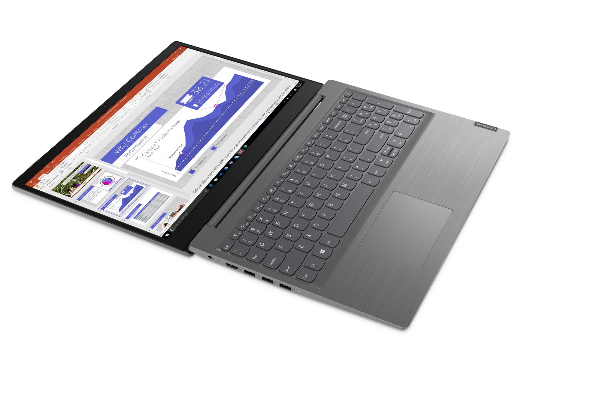  1 TB HDD Wi-Fi 5 (802.11ac) Windows 10 Home Grå Lenovo 82C70081GE 0195235198094|195235198094 Bärbara Datorer V  V15 www.elec