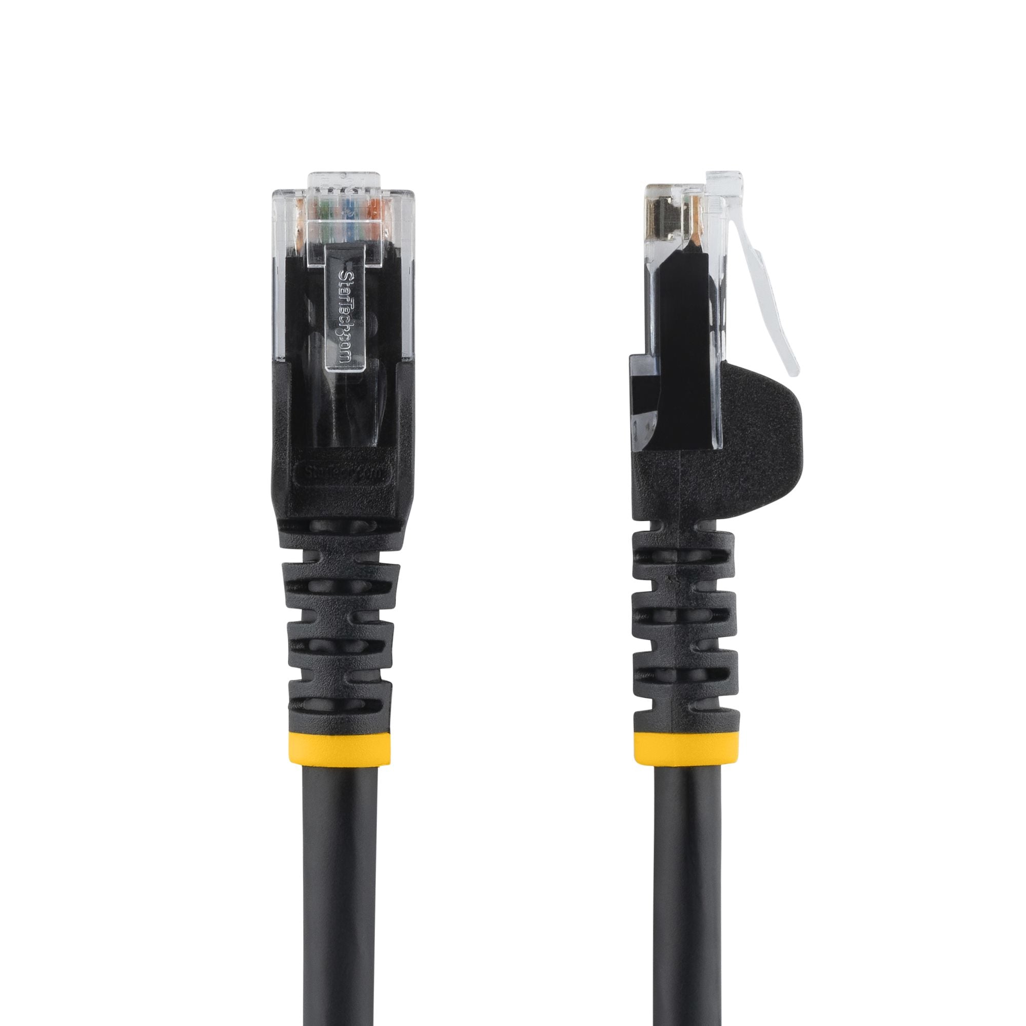   StarTech.com 45PAT10MBK 0065030871013|065030871013 Nätverkskablar   Cat5e Ethernet patchkabel med hakfria RJ45-kontakter - 