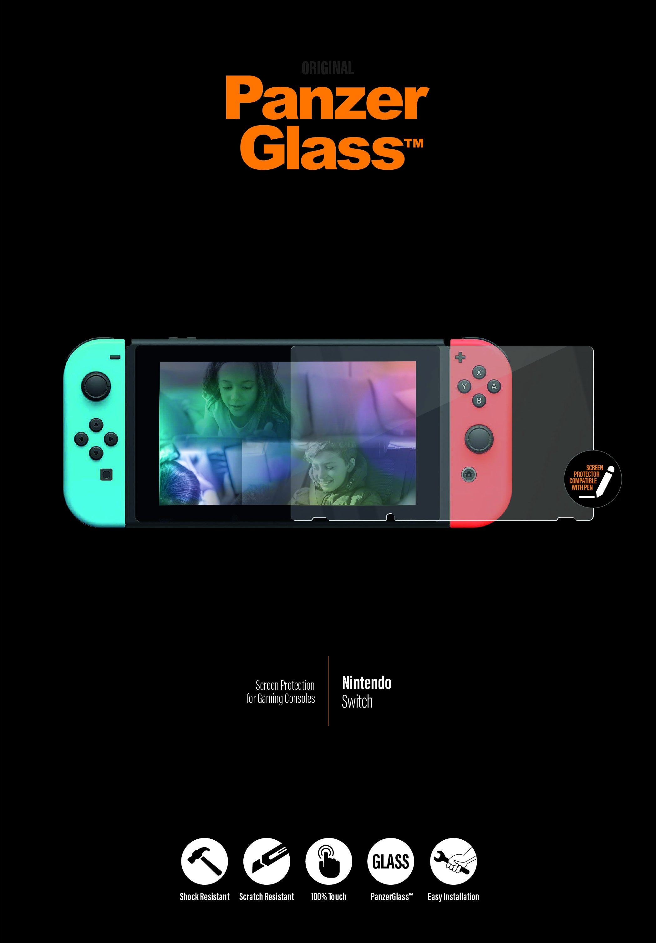  intendo 1 styck PanzerGlass 6751 5711724067518 Skärmskydd för Surfplattor   6751 www.electricalstuff.se ElectricalStuff.se  