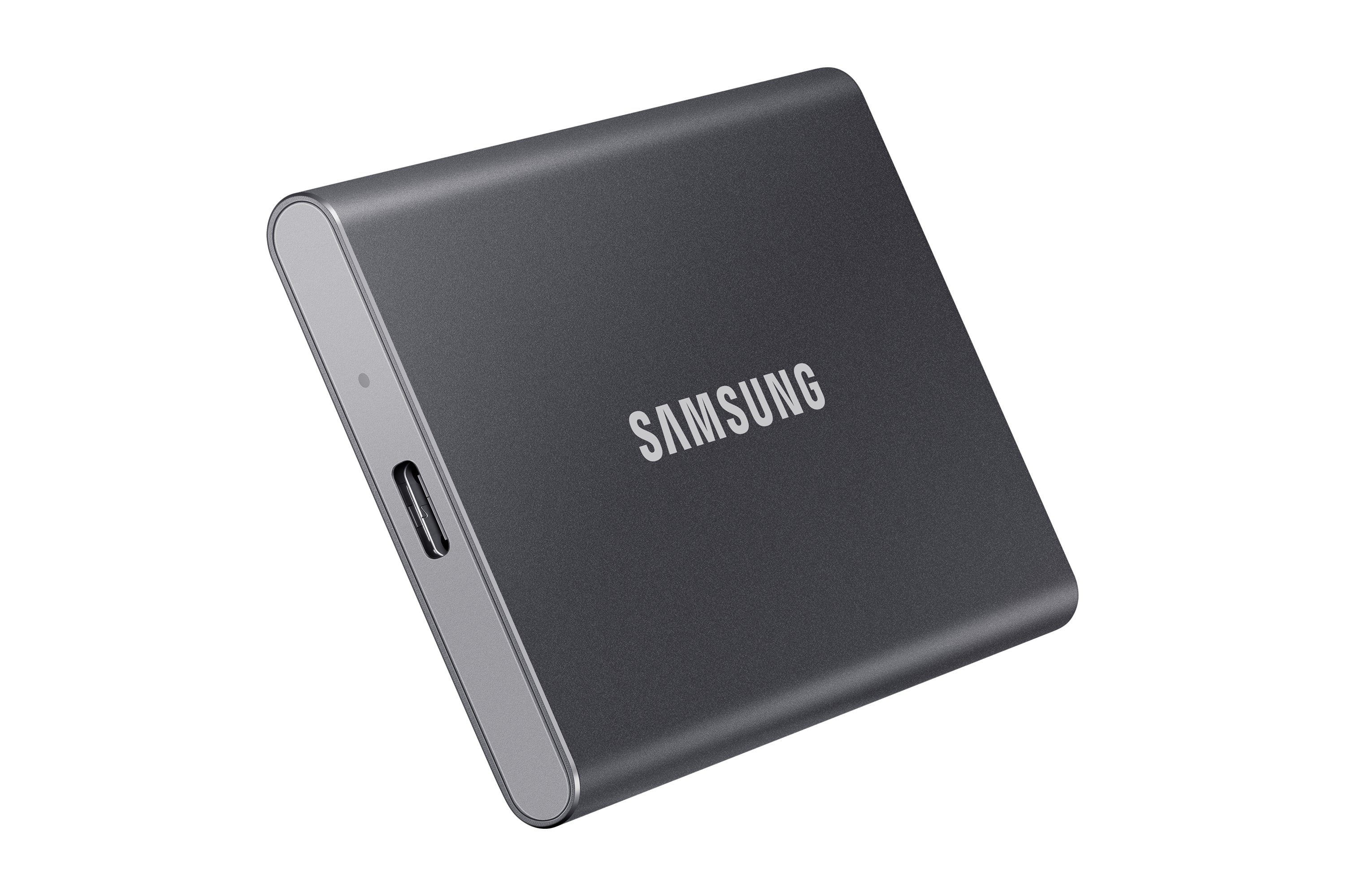  ) Grå Samsung MU-PC1T0T/WW 8806090351679|0887276405384|887276405384 Externa SSD-Hårddiskar   Portable SSD T7 www.electricals