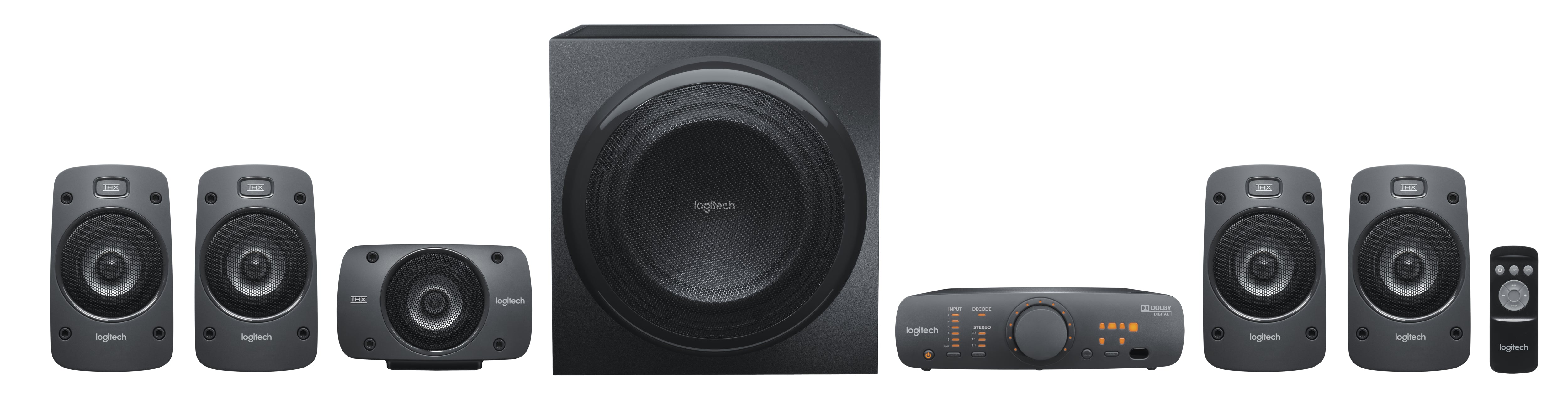  .electricalstuff.se ElectricalStuff.se   Logitech Z906 mikrofonset 500 W Universal Svart 5.1 kanaler 67 W Logitech 980-00046