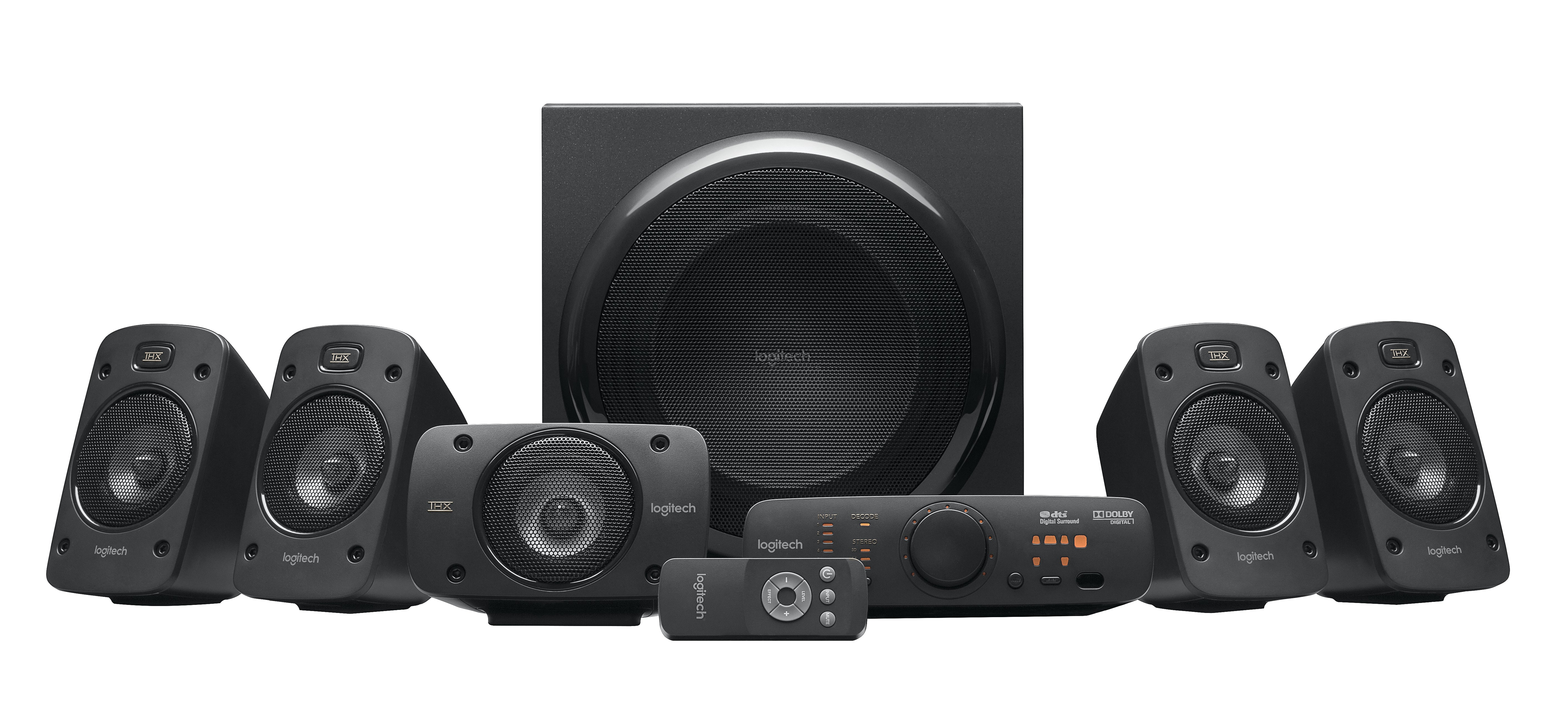  www.electricalstuff.se ElectricalStuff.se   Logitech Z906 mikrofonset 500 W Universal Svart 5.1 kanaler 67 W Logitech 980-00