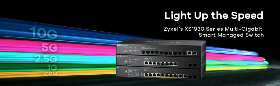  tchar hanterad L3 10G Ethernet (100/1000/10000) Svart Zyxel XS1930-10-ZZ0101F 4718937605248 Nätverksswitchar   XS1930-10-ZZ0
