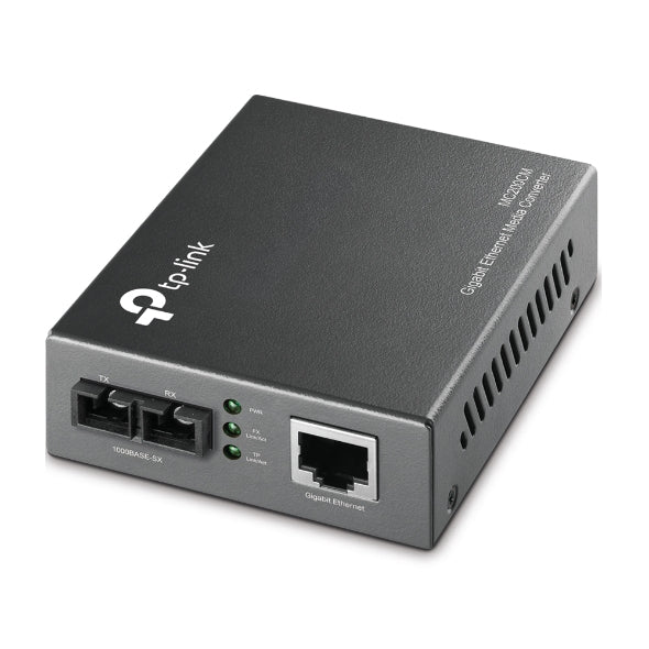  www.electricalstuff.se ElectricalStuff.se   TP-Link MC200CM mediakonverterare för nätverk 1000 Mbit/s 850 nm Flerläge Svart 
