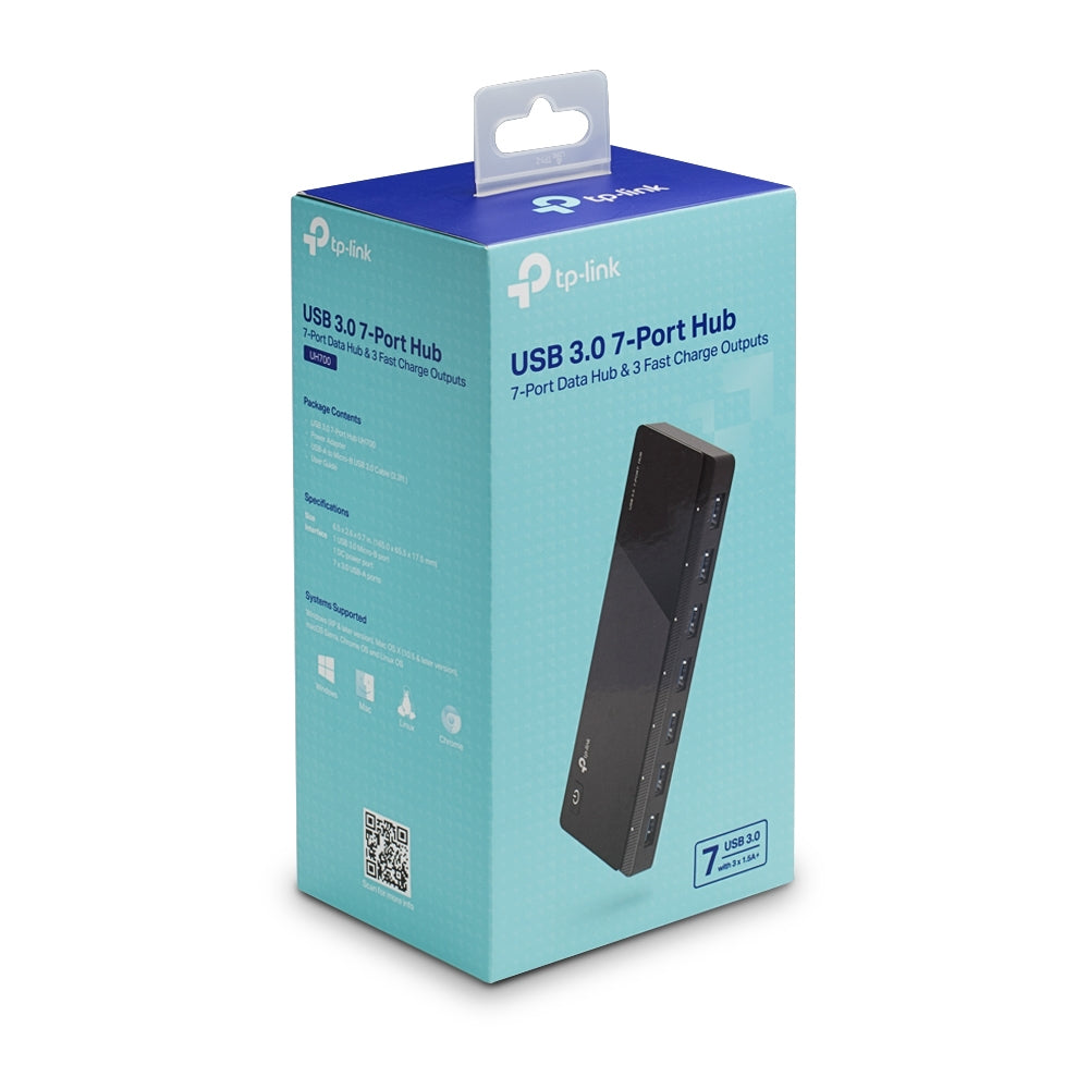 vart TP-Link UH700 0804067316612|804067316612 Gränssnittshubbar   UH700 www.electricalstuff.se ElectricalStuff.se   TP-Link 