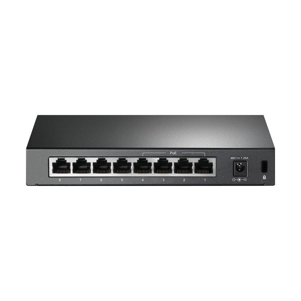  Link TL-SF1008P  Nätverksswitchar   TL-SF1008P www.electricalstuff.se ElectricalStuff.se   TP-Link TL-SF1008P nätverksswitch