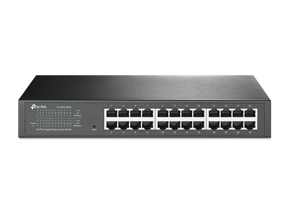  www.electricalstuff.se ElectricalStuff.se   TP-Link TL-SG1024DE nätverksswitchar hanterad L2 Gigabit Ethernet (10/100/1000) 