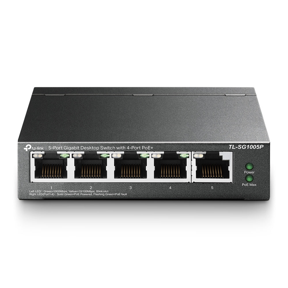  www.electricalstuff.se ElectricalStuff.se   TP-Link TL-SG1005P nätverksswitchar Ohanterad Gigabit Ethernet (10/100/1000) Str