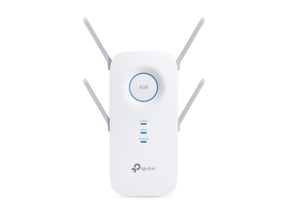  re Nätverkssändare Vit 10, 100, 1000 Mbit/s TP-Link RE650 6935364094348 Nätverksförlängare   RE650 www.electricalstuff.se El
